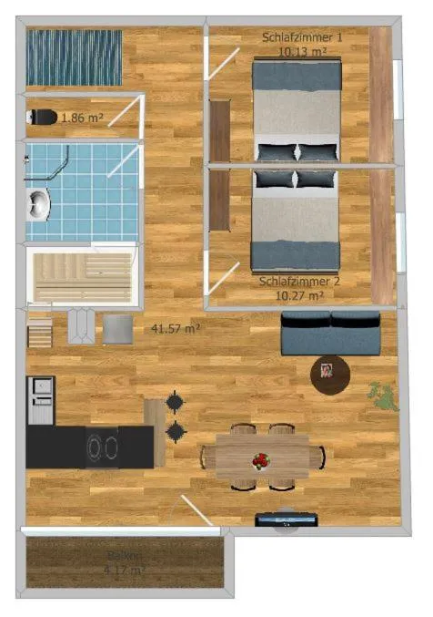 Floor plan in Biobauernhof Jagglhof