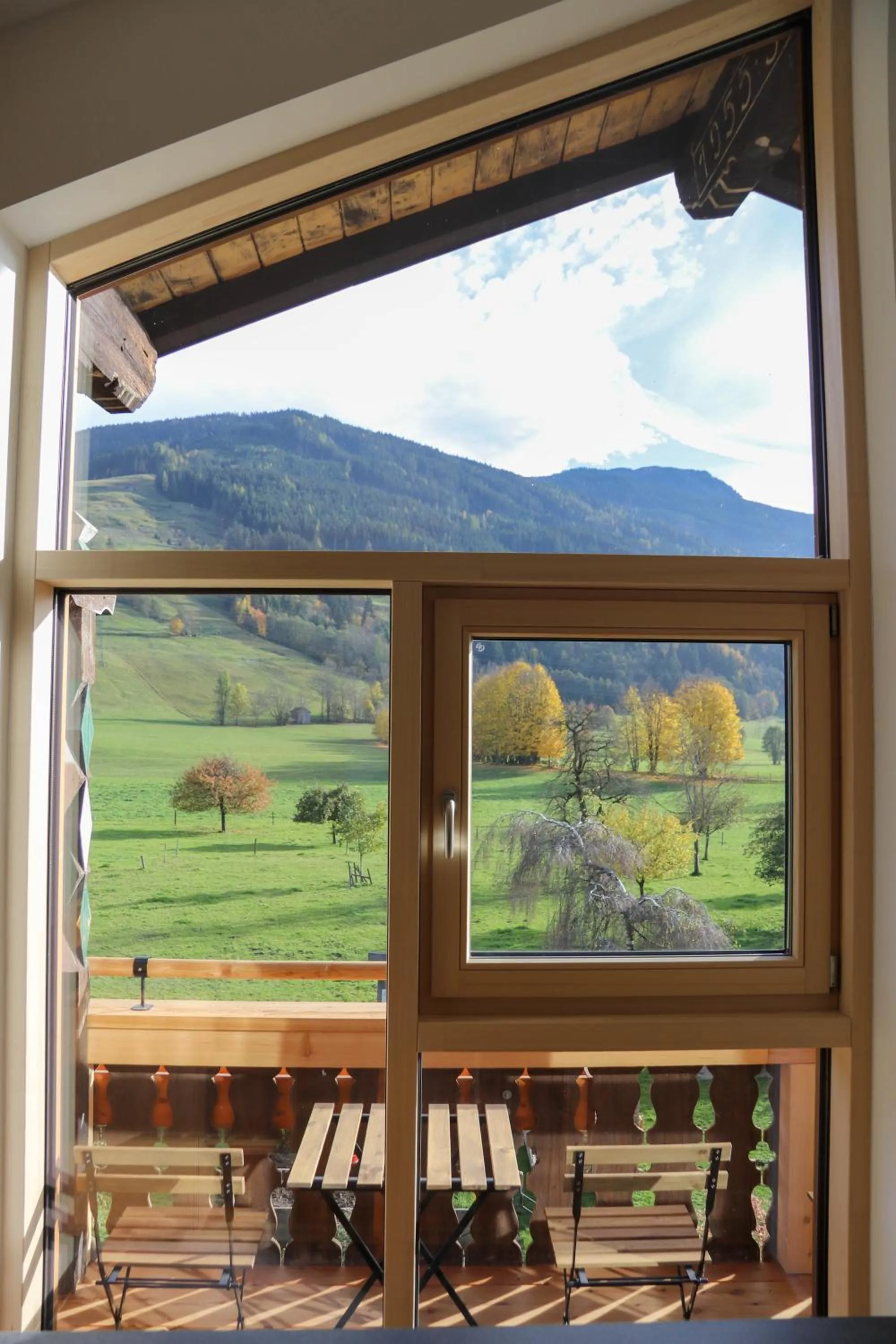 Garden view in Biobauernhof Jagglhof