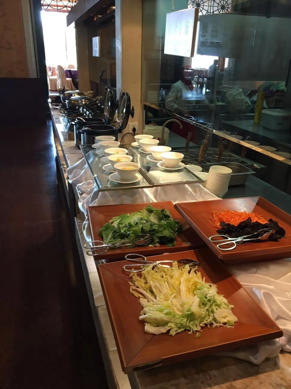 Asian breakfast, Restaurant/Places to Eat in Golden Gulf Hotel Yantai