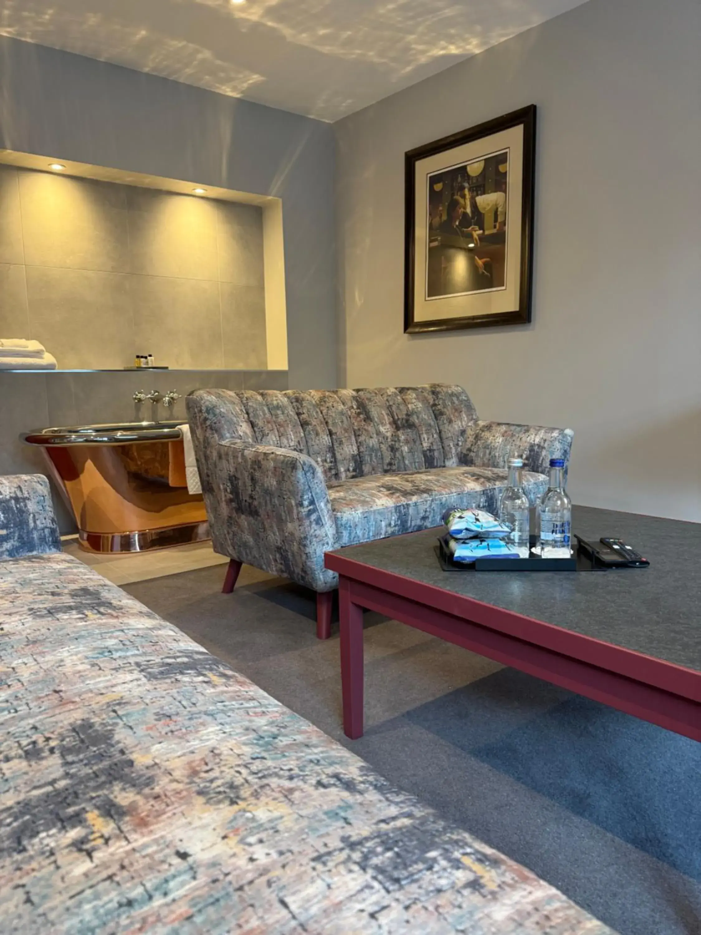 Living room in Poets House Living room in Poets House