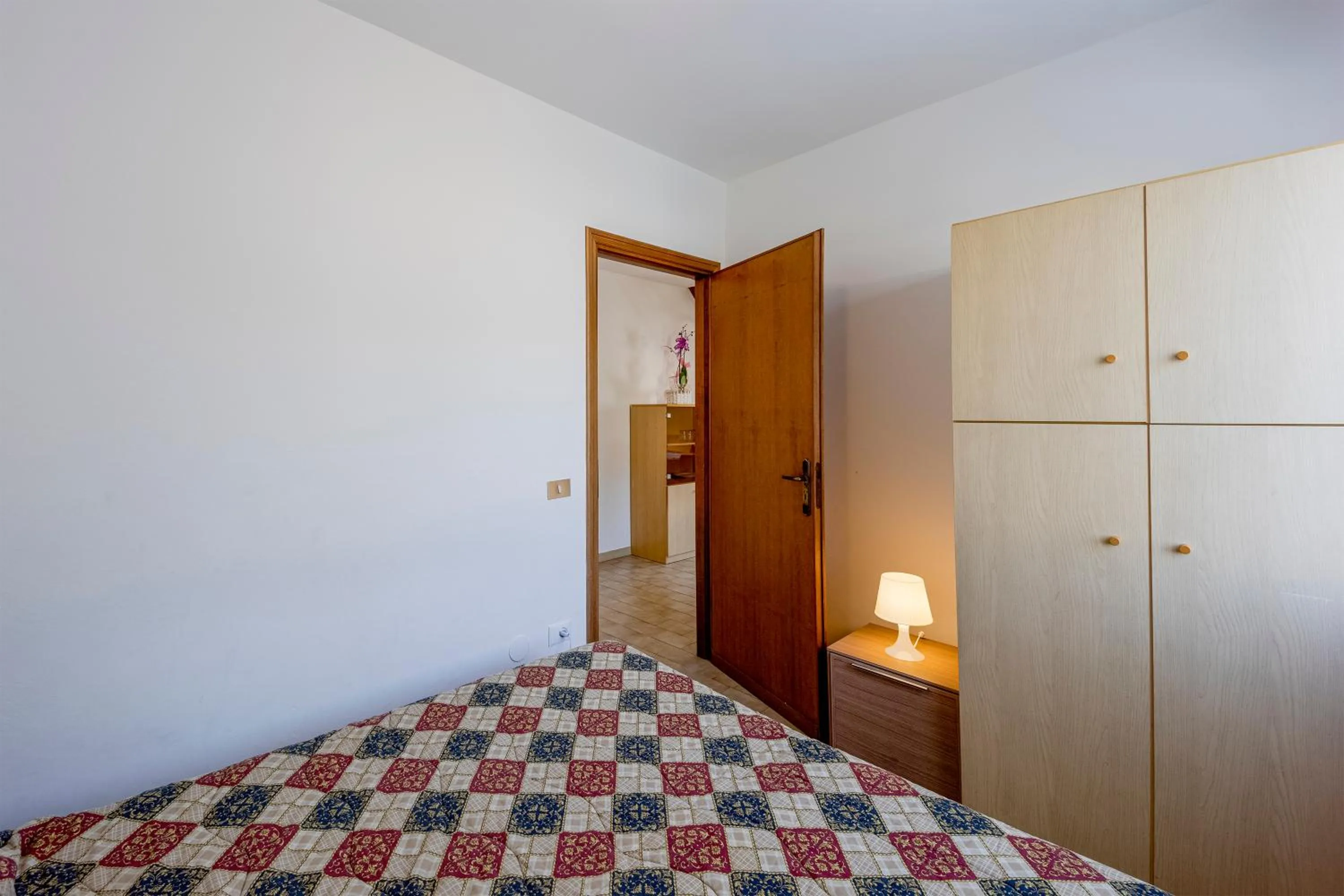 Bedroom, Bed in Loano Apartment Pool & Garden