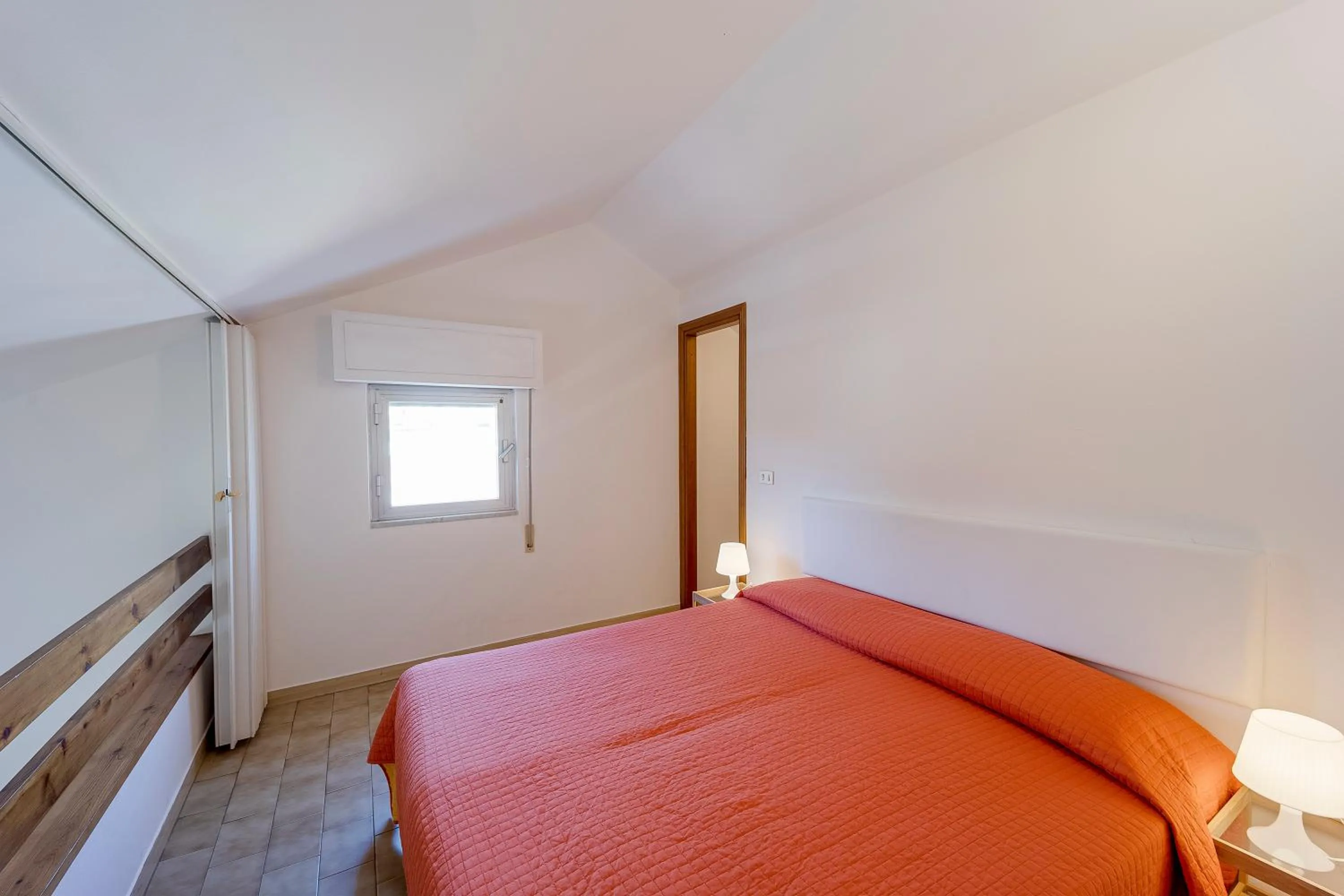 Bedroom, Bed in Loano Apartment Pool & Garden