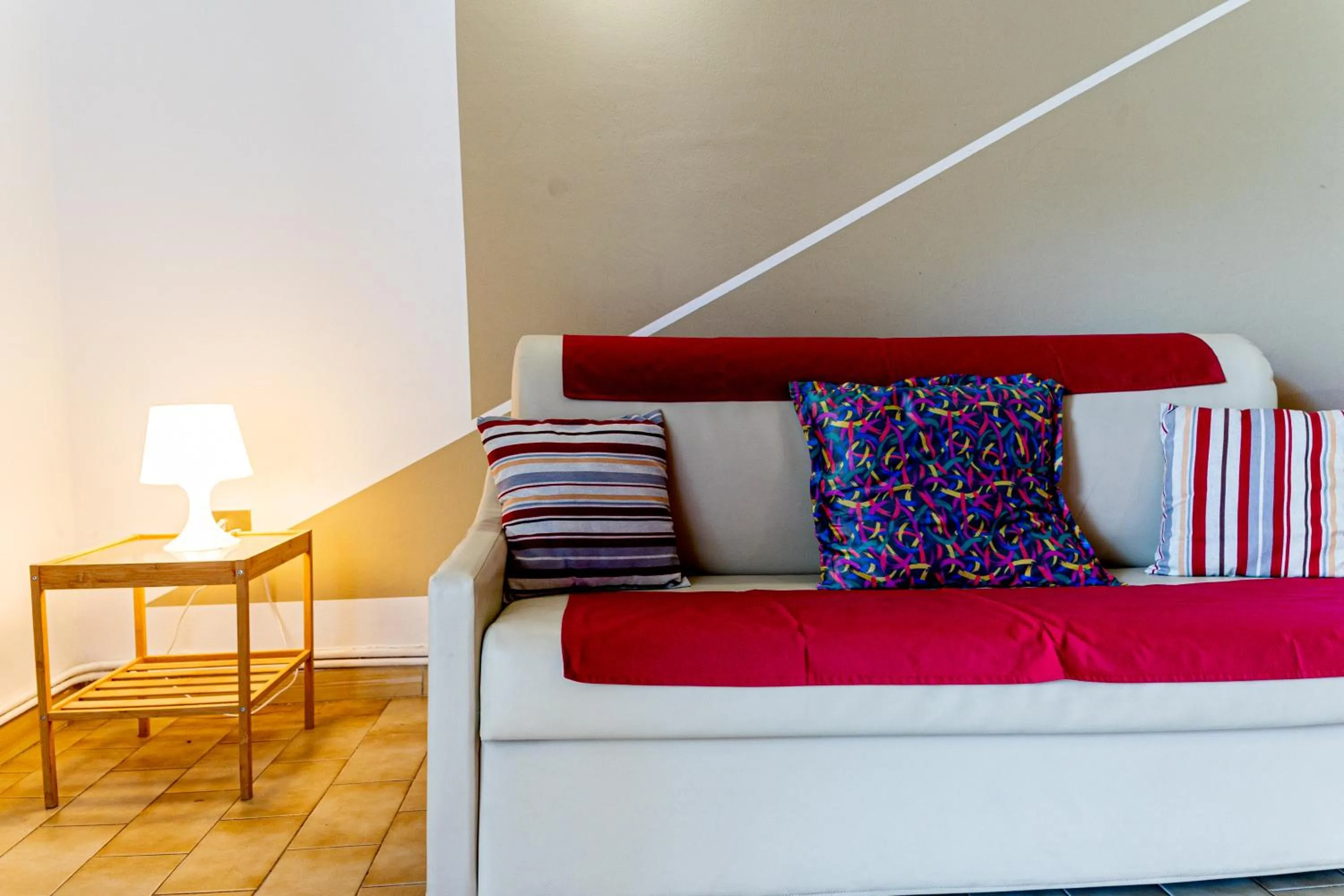 Bed in Loano Apartment Pool & Garden