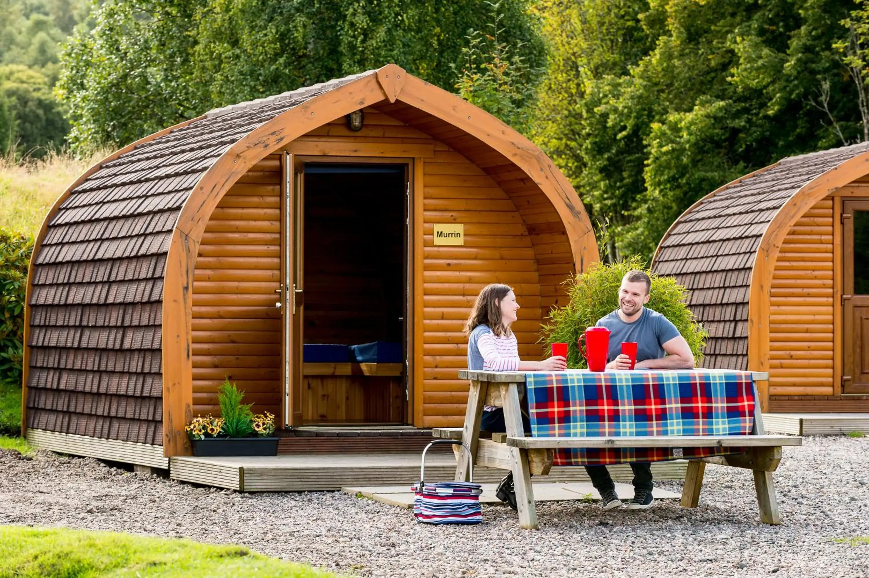 Camping Pod Sleeps 2 (shared bathroom) in Lomond Woods Holiday Park Camping Pod Sleeps 2 (shared bathroom) in Lomond Woods Holiday Park