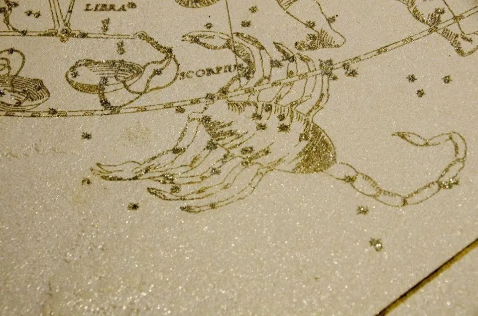 Decorative detail in Hotel Zodiaco