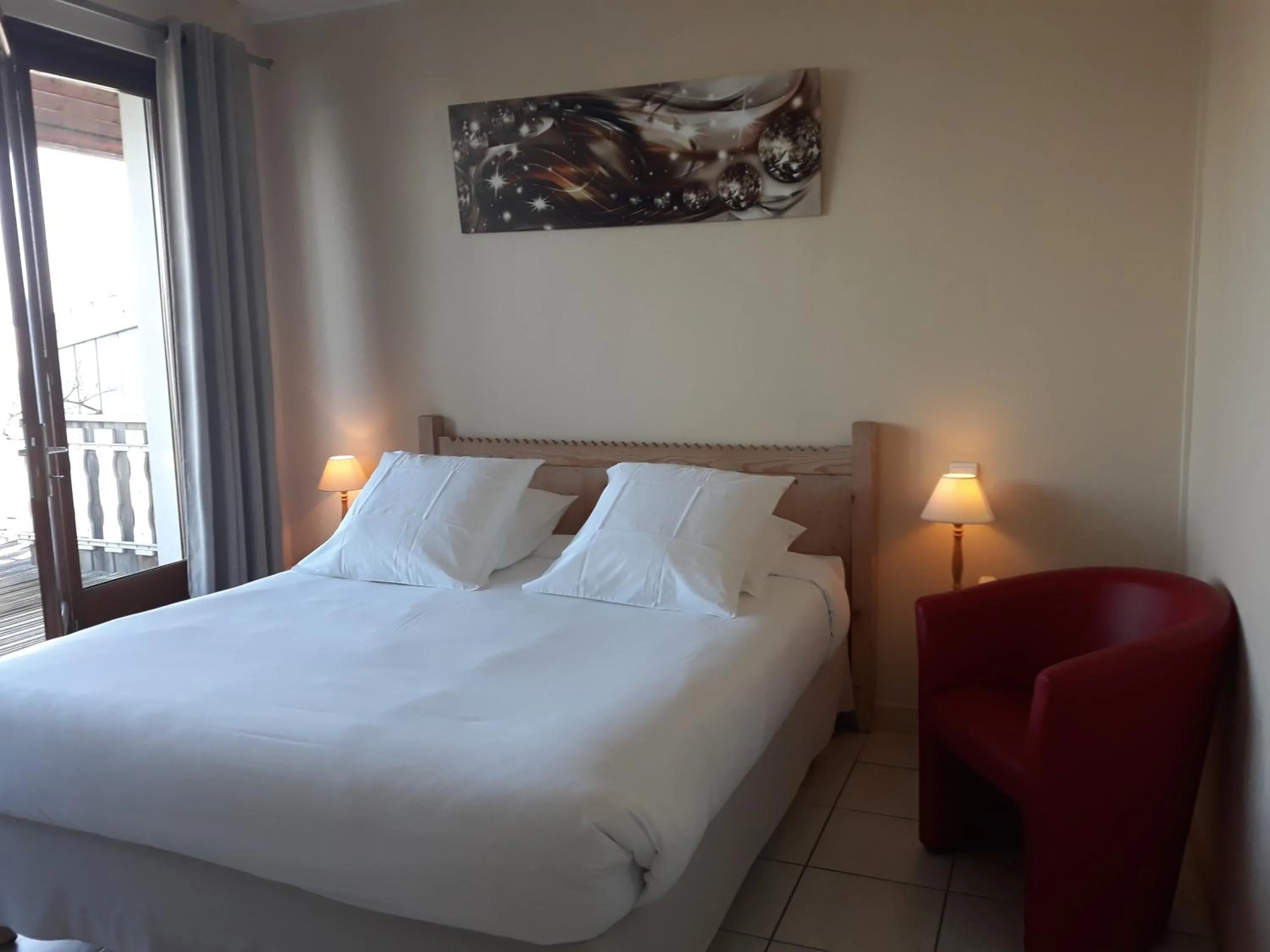 Bed in L'Oasis