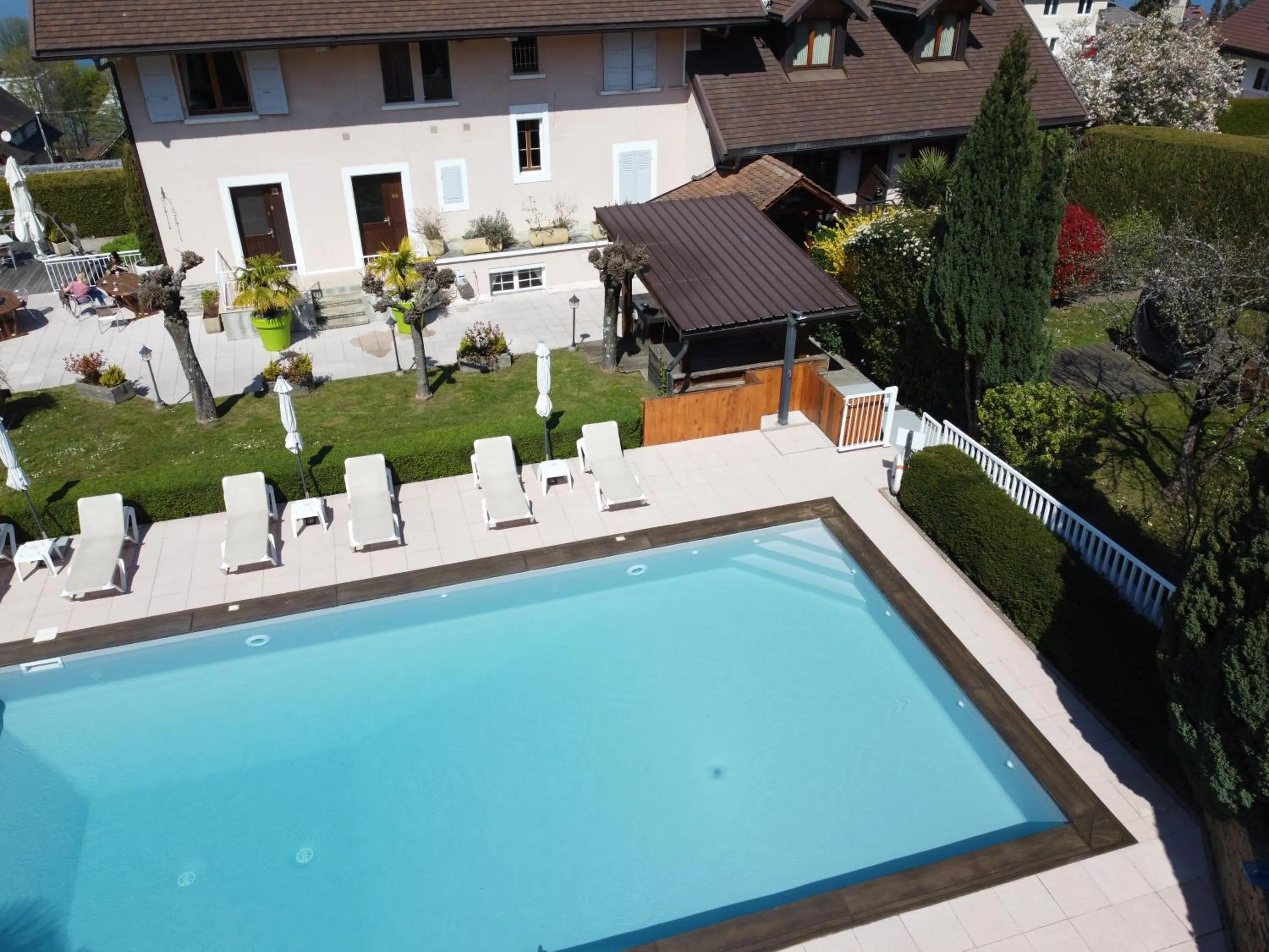 Bird's eye view in L'Oasis