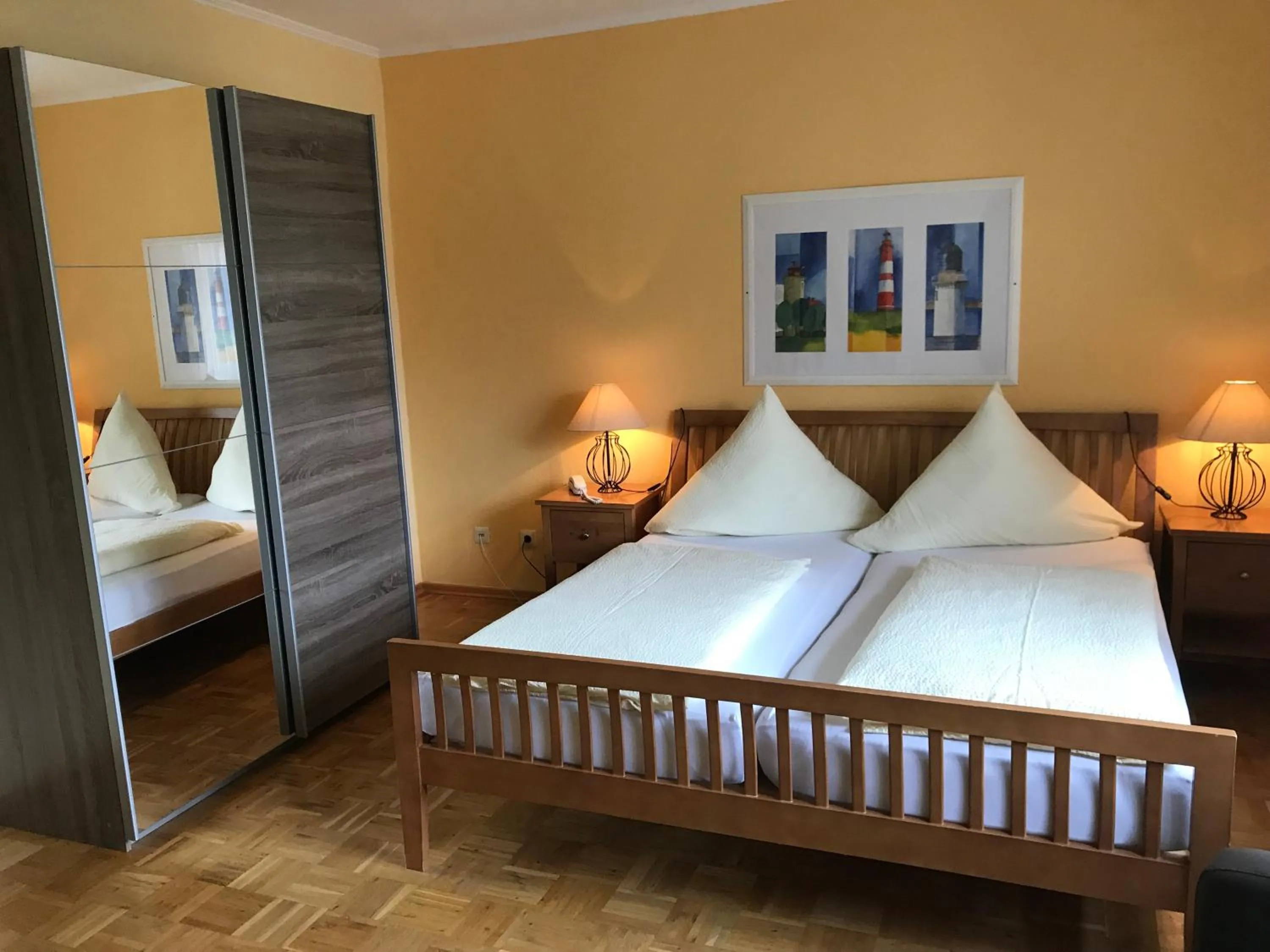 Bed in Strandhotel-Najade