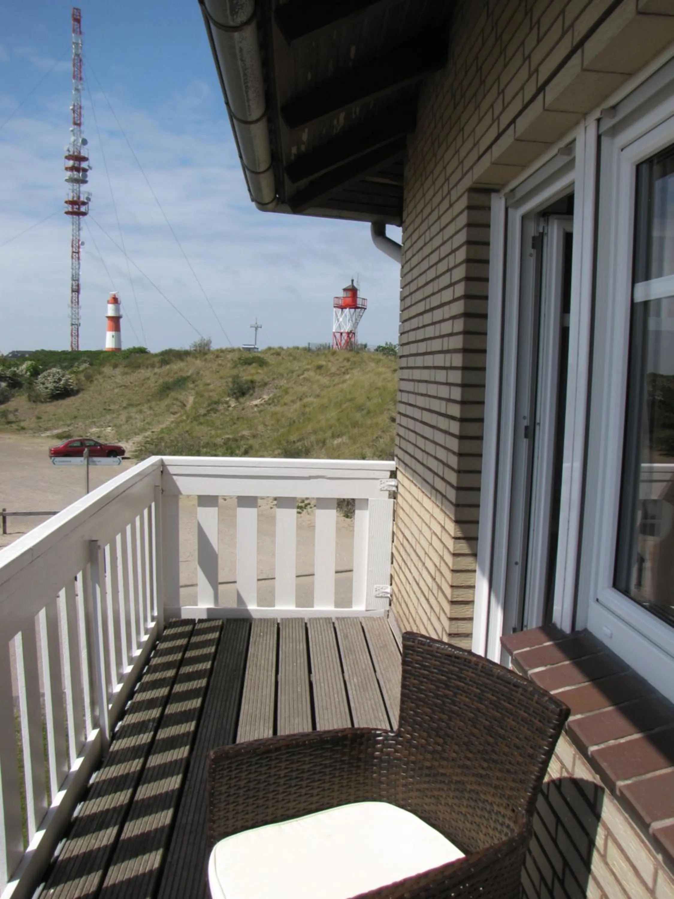 Balcony/Terrace in Strandhotel-Najade