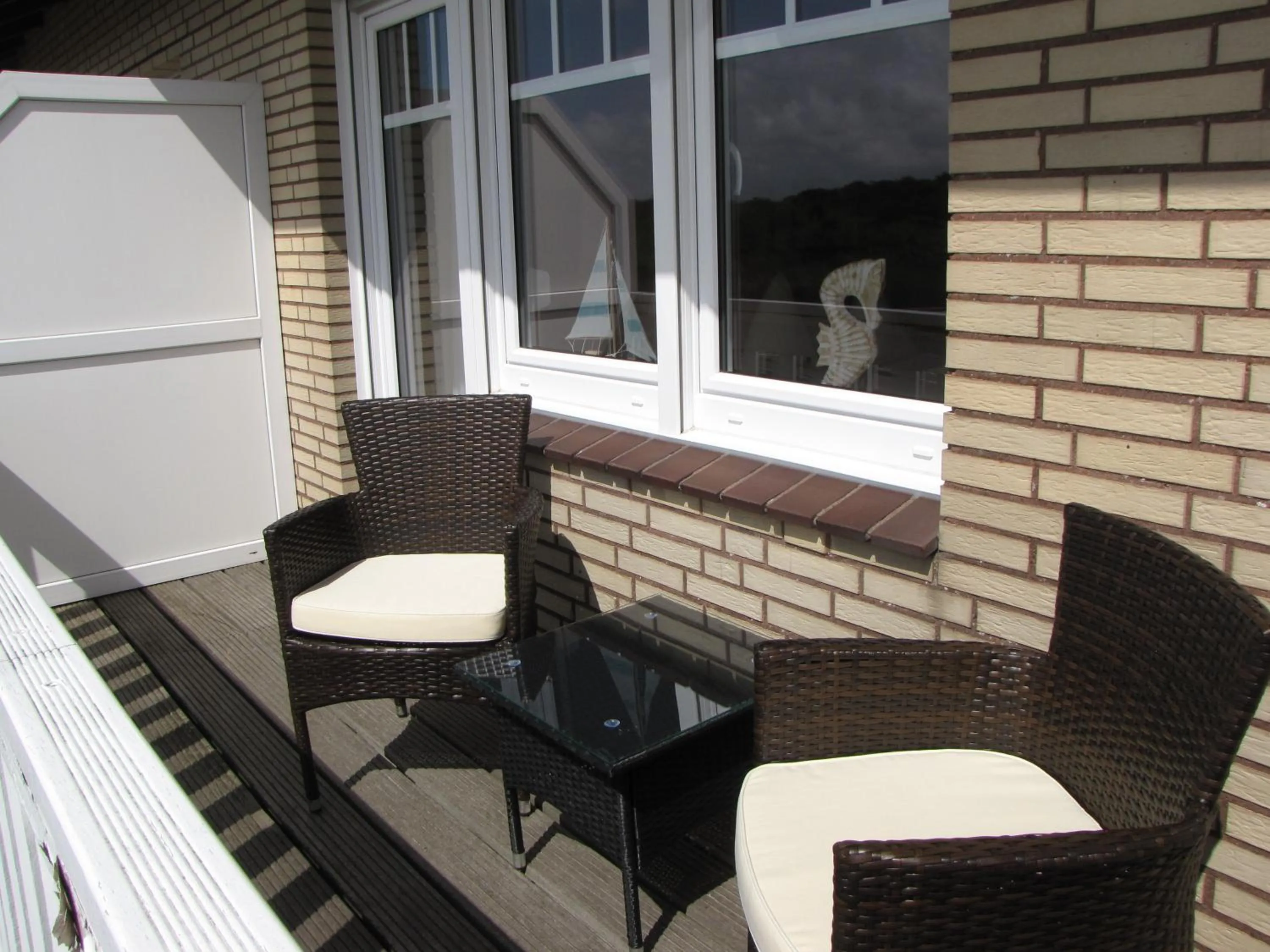 Balcony/Terrace in Strandhotel-Najade