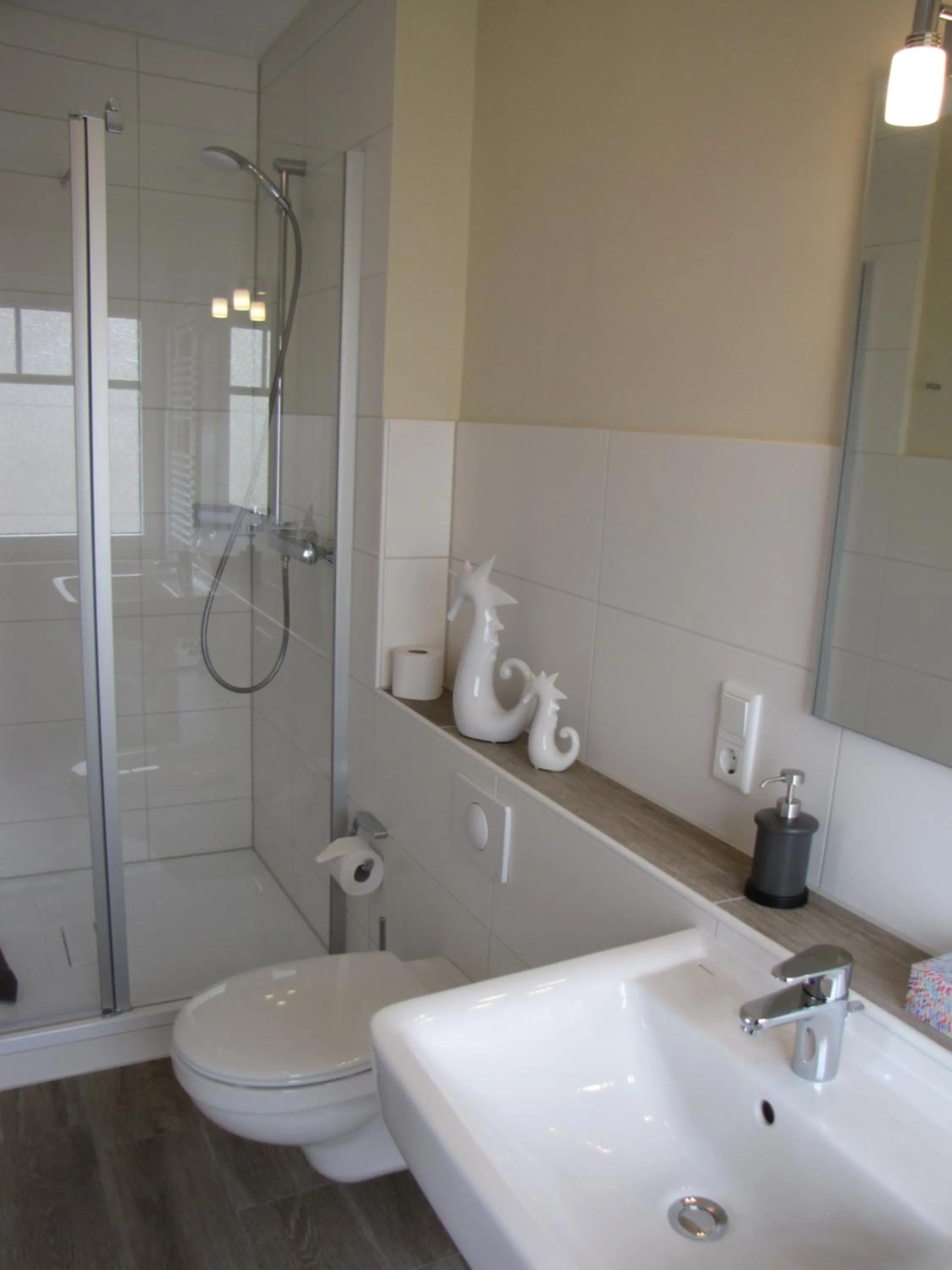 Shower in Strandhotel-Najade