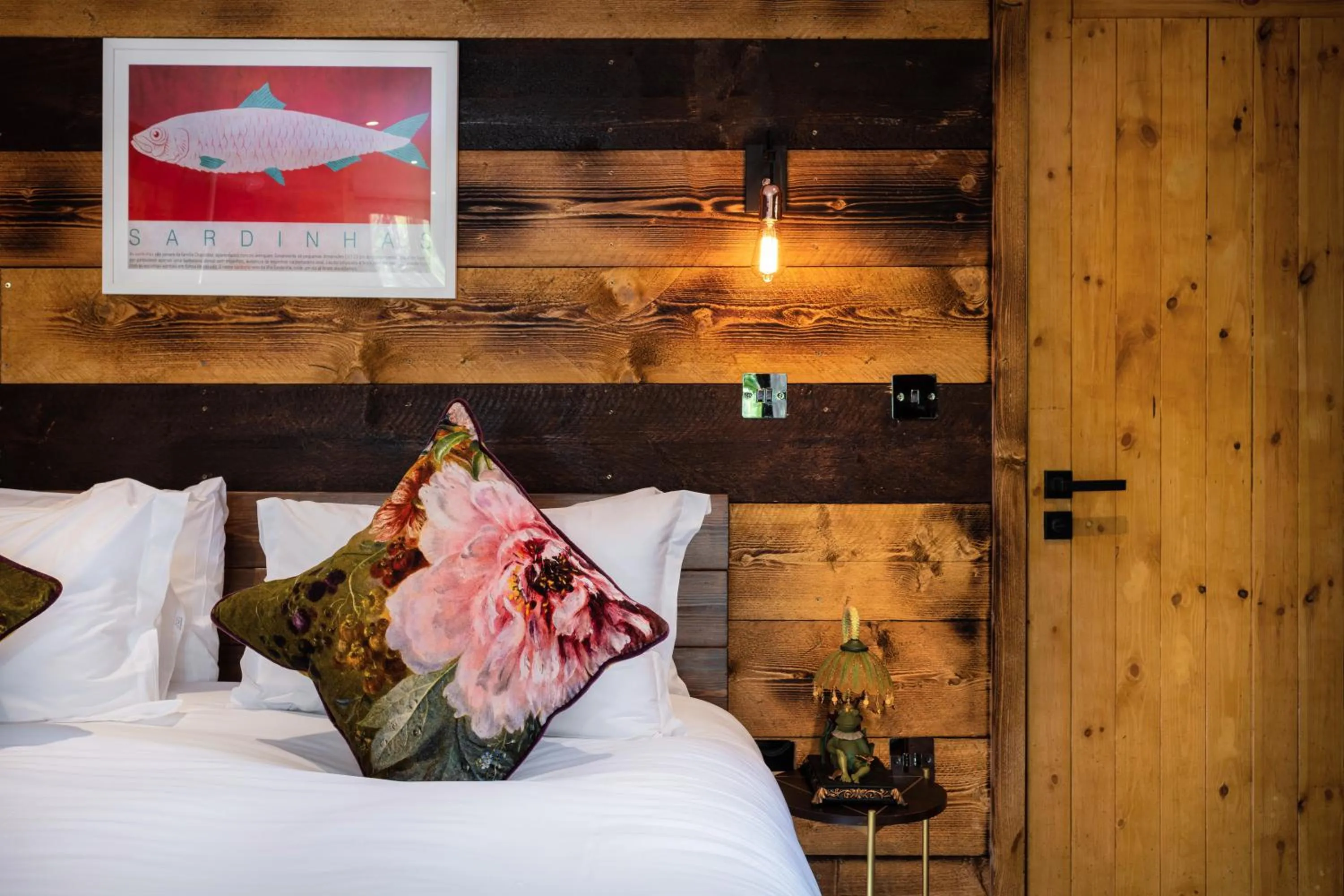 Bed in Limestone Hotel