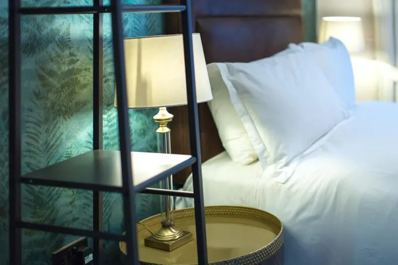 Bed in Limestone Hotel