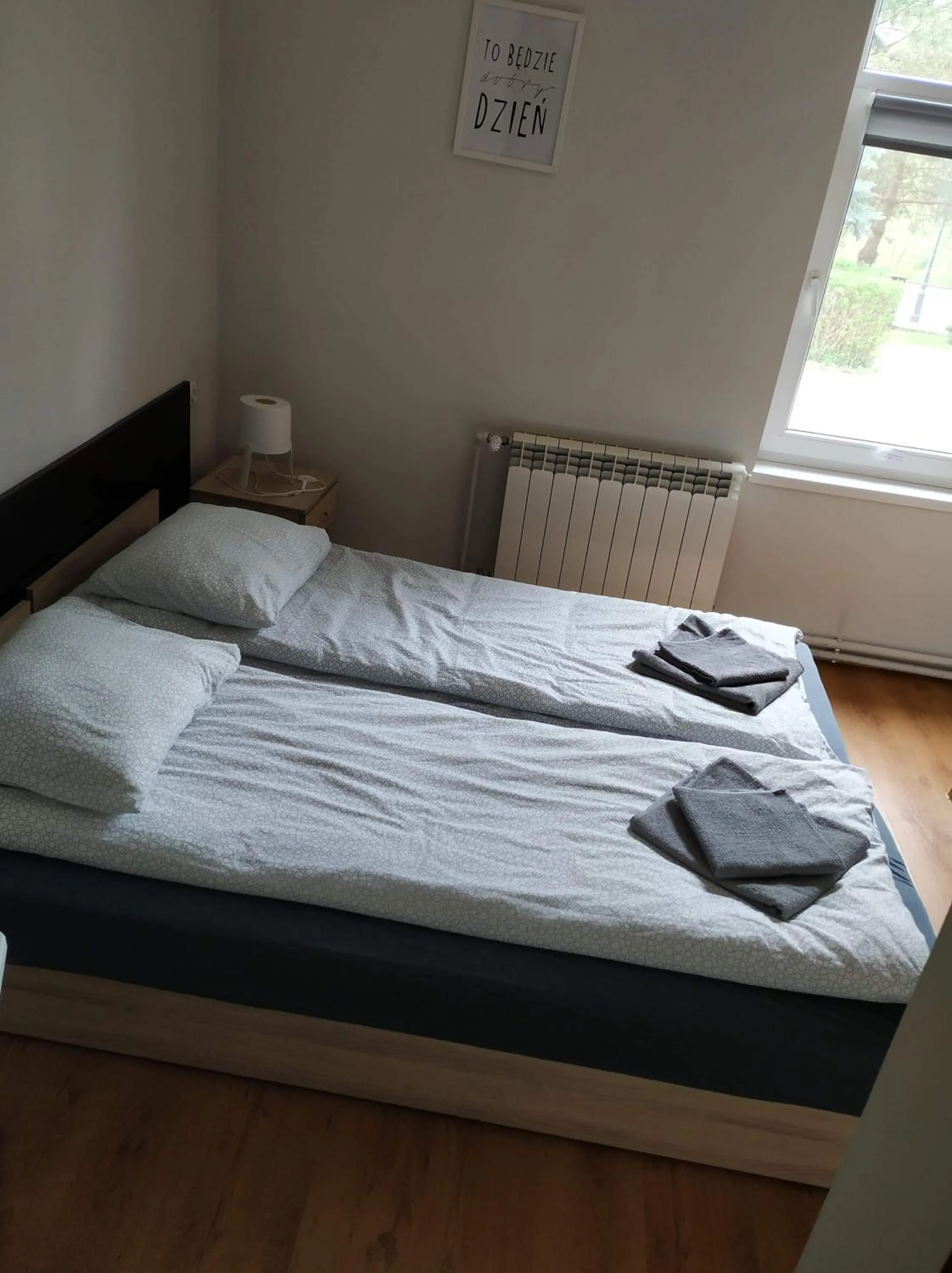 Bed in Pensjonat Tężniowa 6