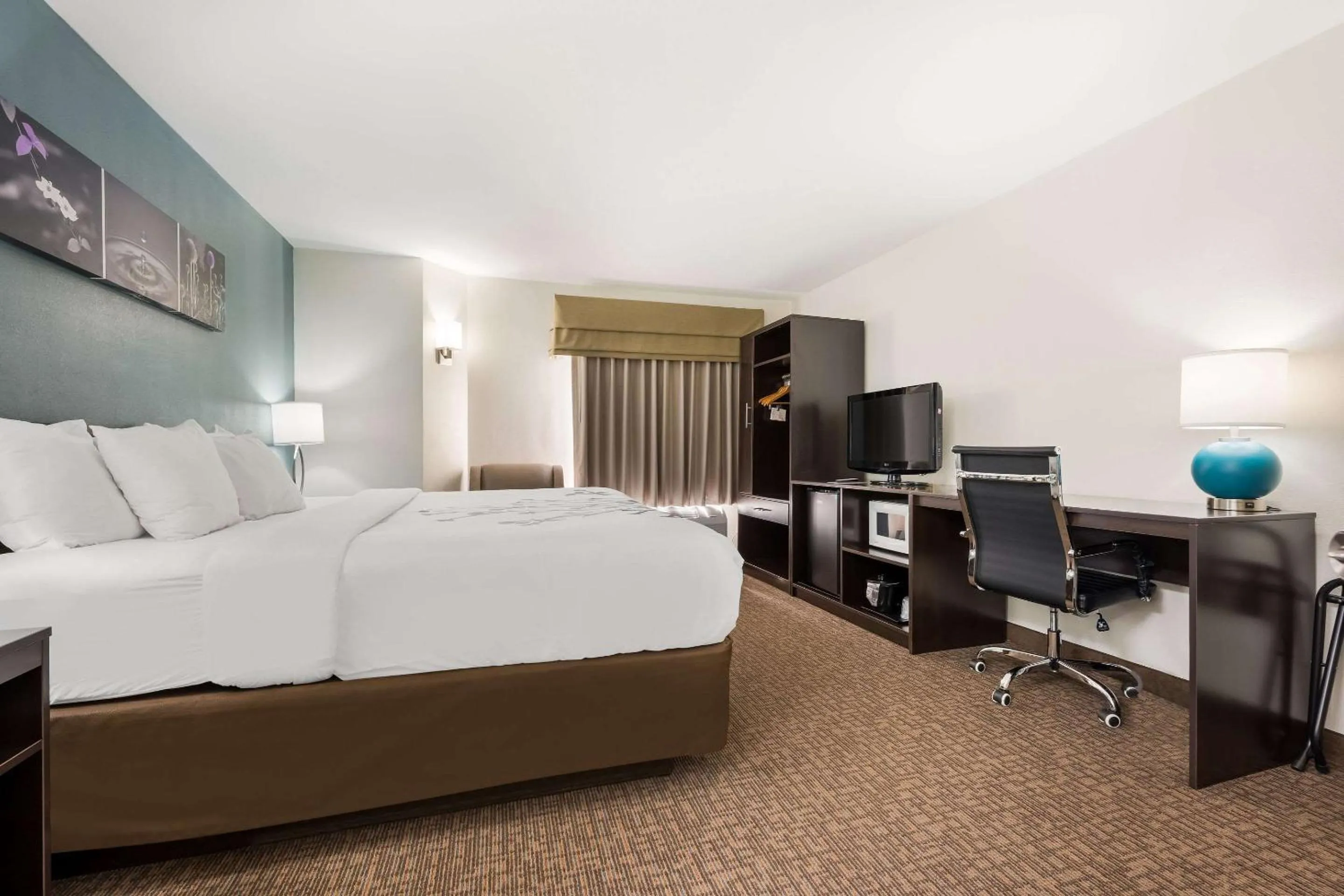 Bedroom, Bed in Sleep Inn & Suites Cullman I-65 exit 310