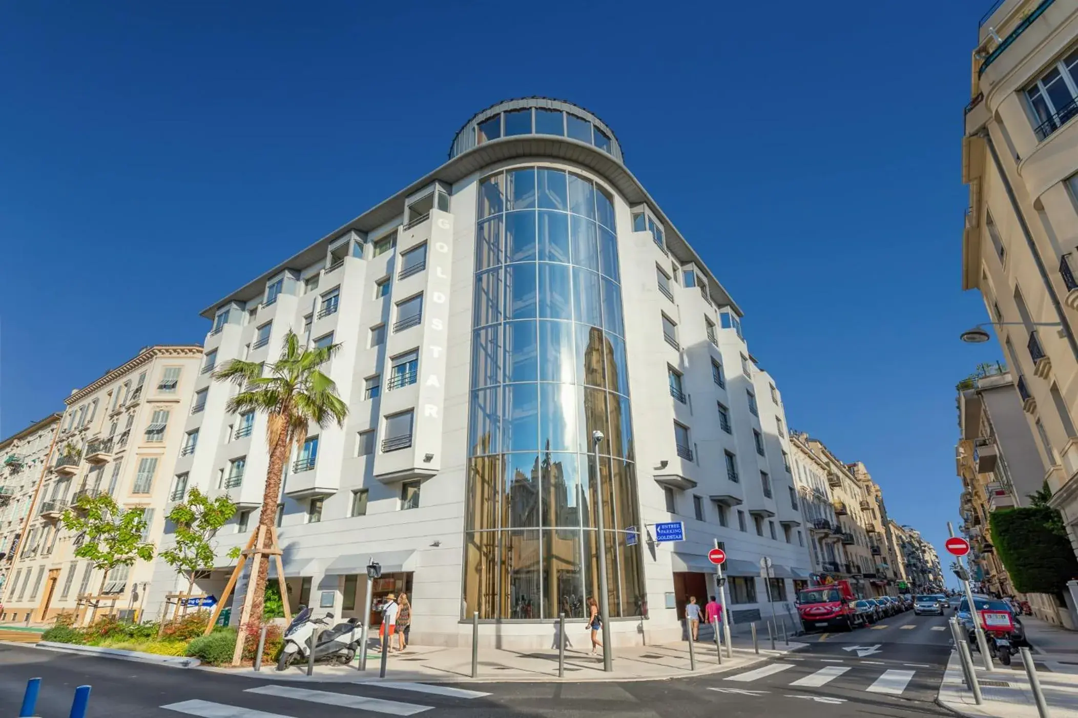 Property building in Goldstar Apartments & Suites Property building in Goldstar Apartments & Suites