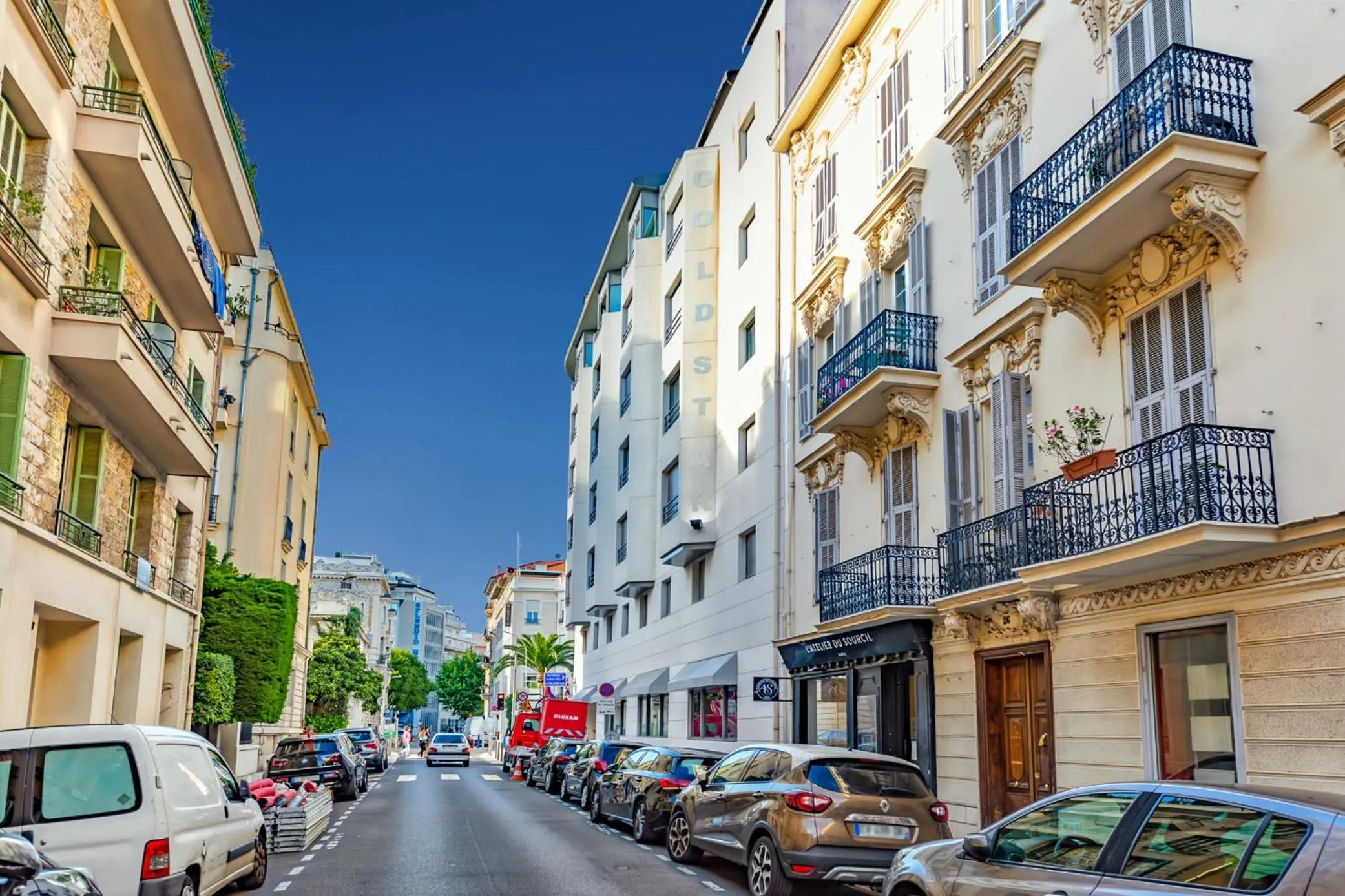 City view in Goldstar Apartments & Suites