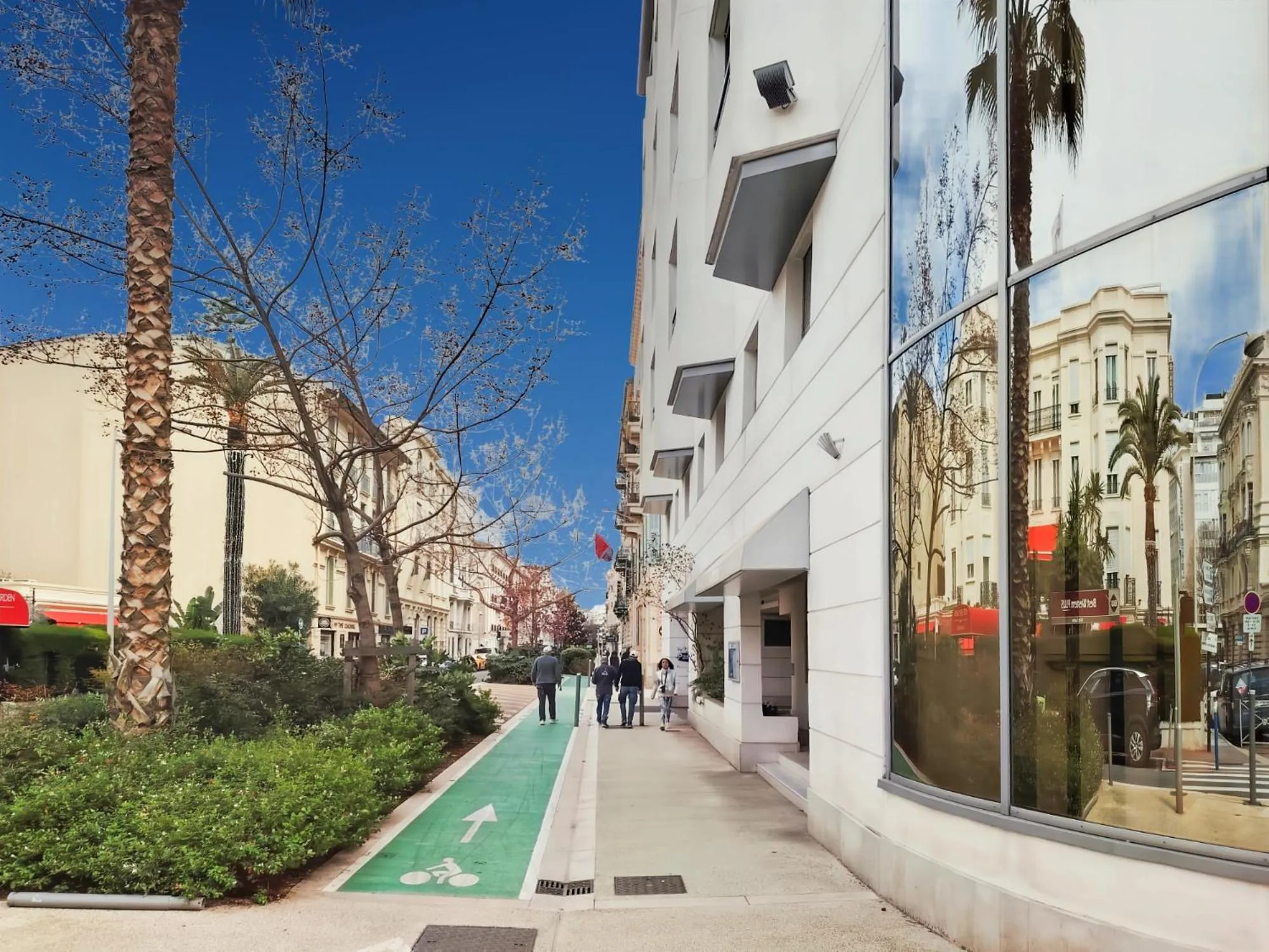 Property building in Goldstar Apartments & Suites