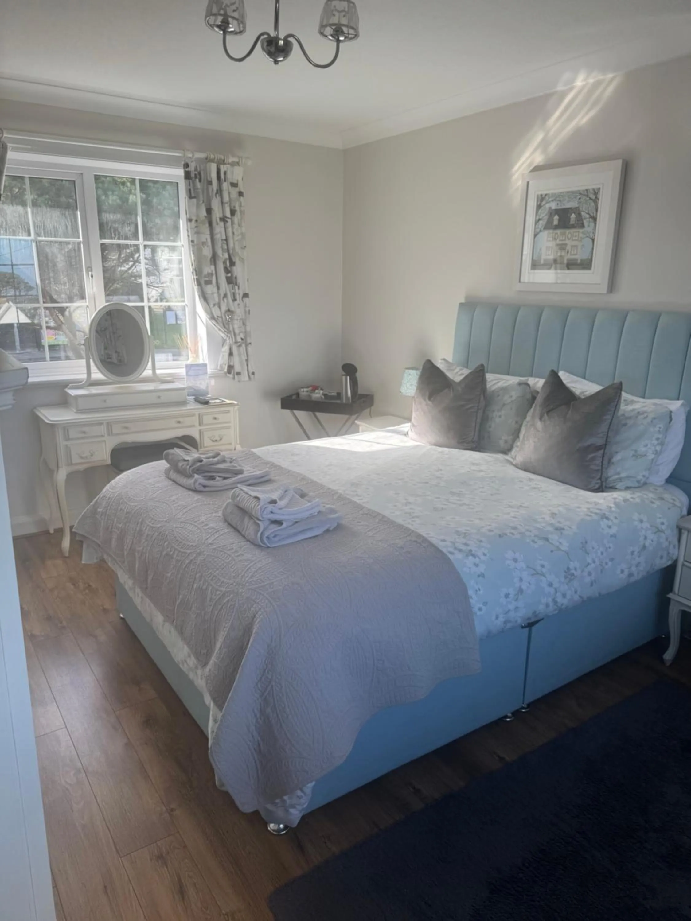 Bed in Downsfield Bed and Breakfast