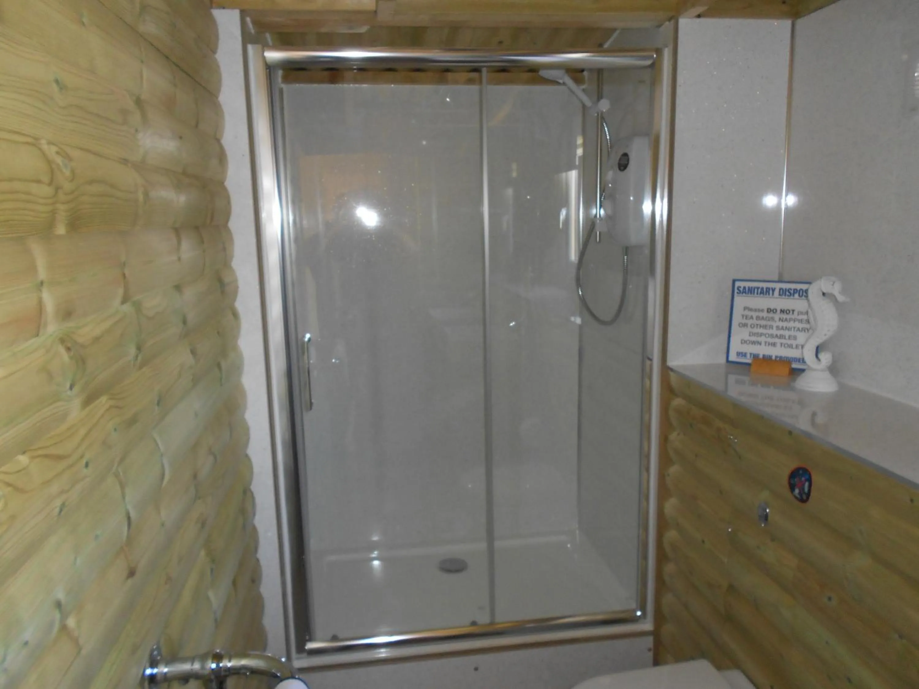 Shower in Downsfield Bed and Breakfast