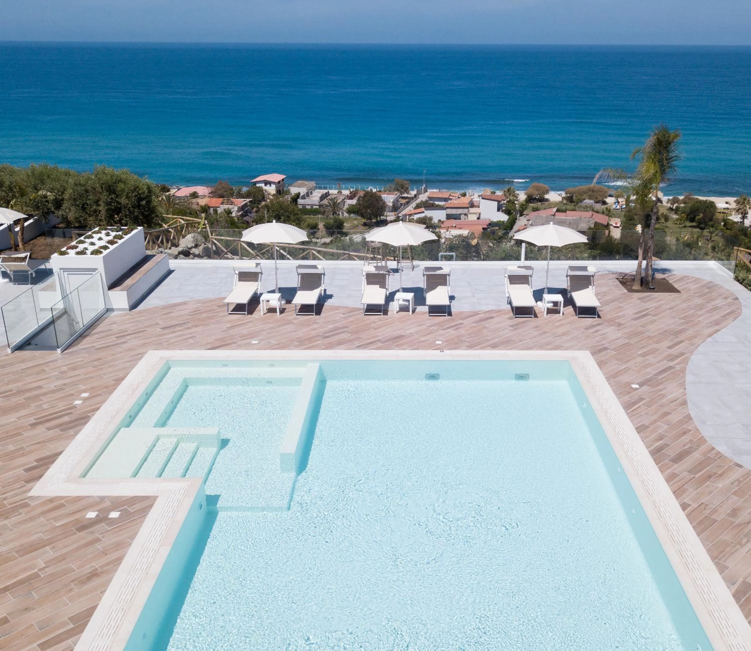 Sea view in Midenza Seaside & Nature Retreat