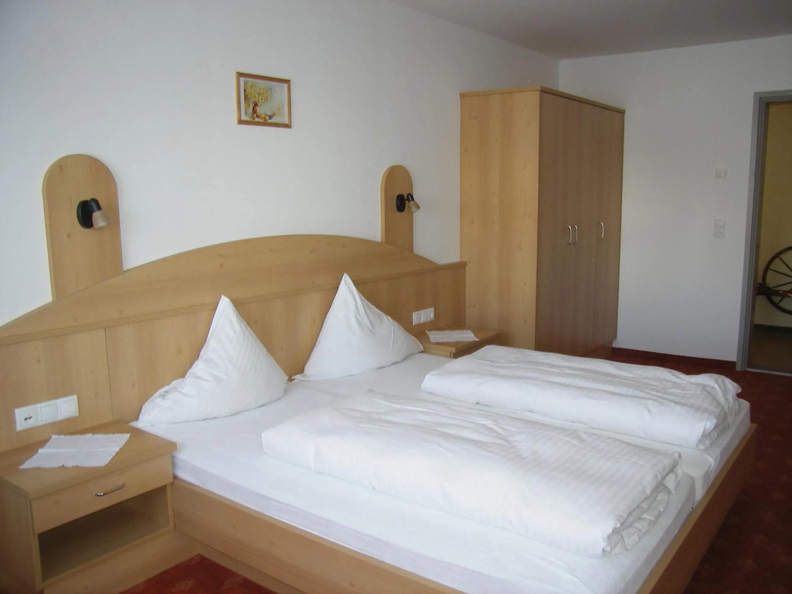 Bedroom, Bed in Haus Bergkristall