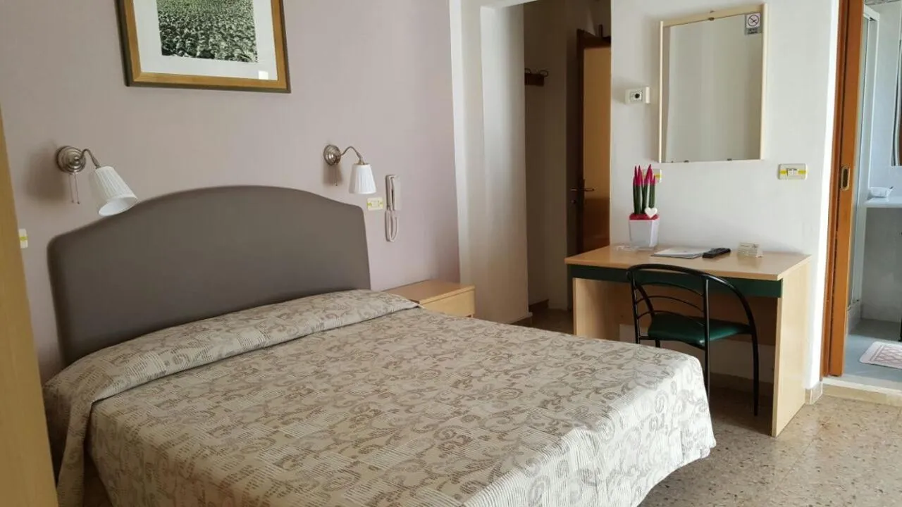 Bed in Hotel Marietta