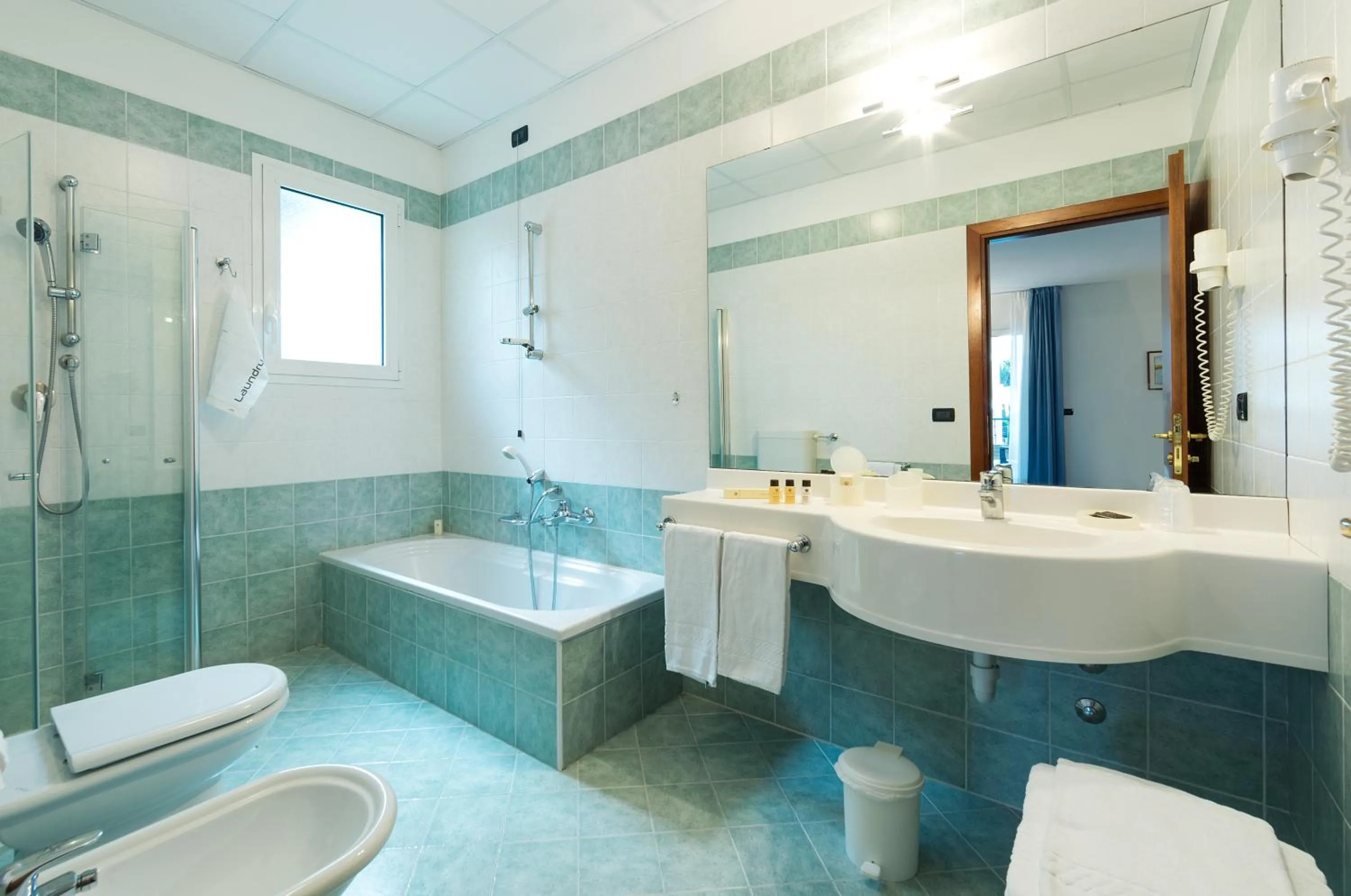 Bathroom in Hotel Bauer & Sporting