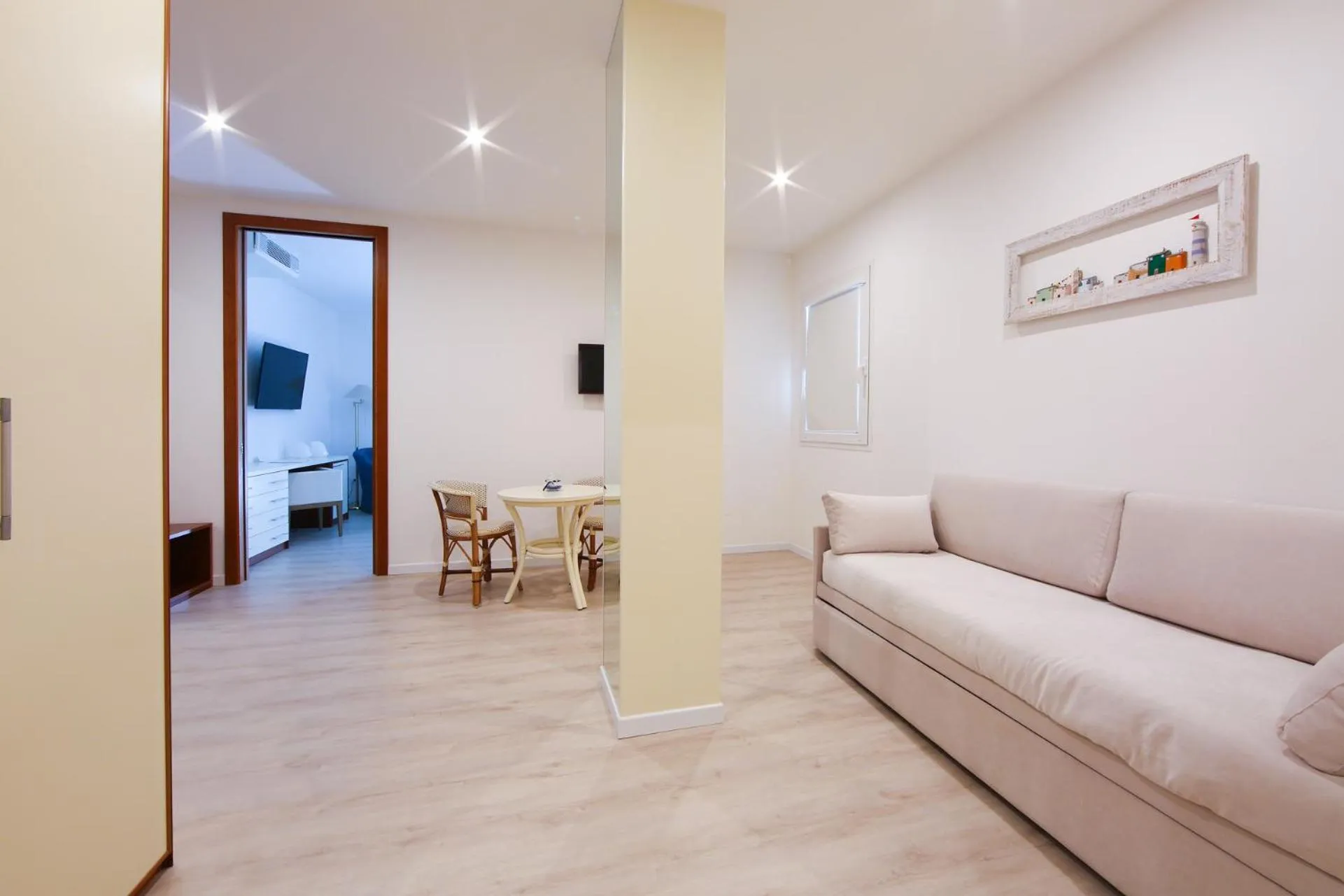 Seating area in Hotel Bauer & Sporting