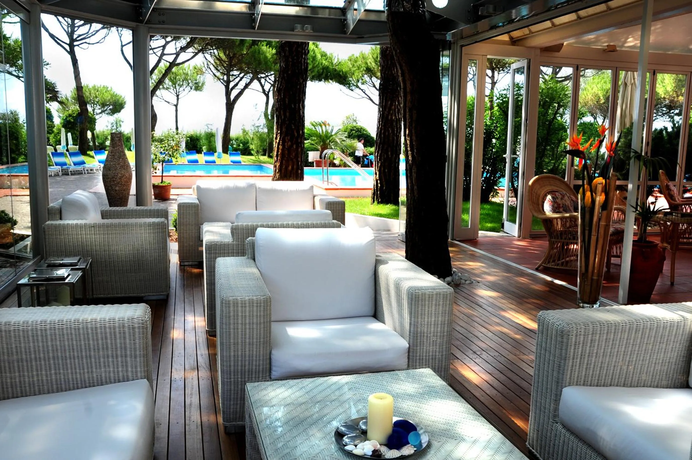 Living room in Hotel Bauer & Sporting