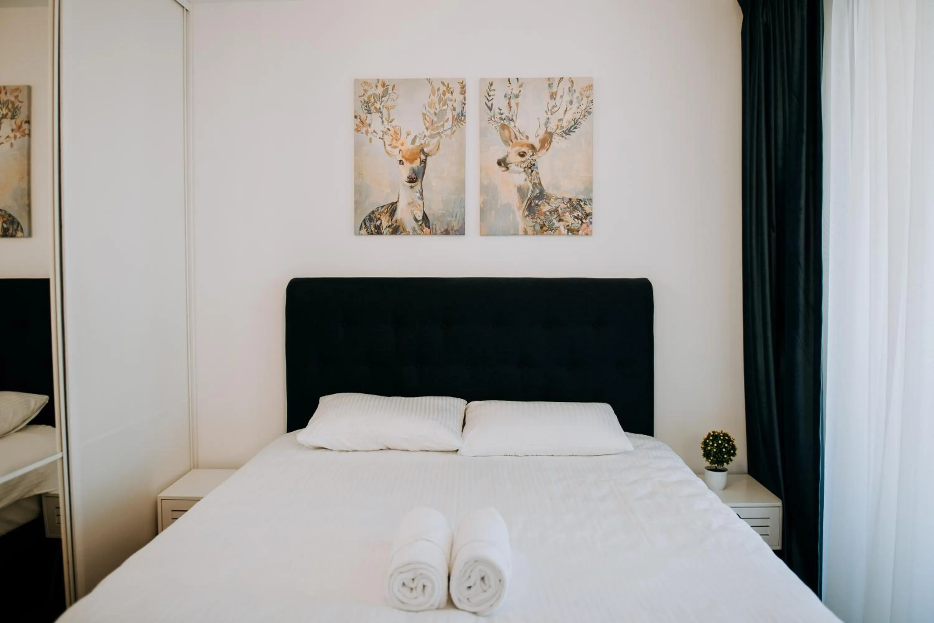 Bed in ZEN Central Apartments