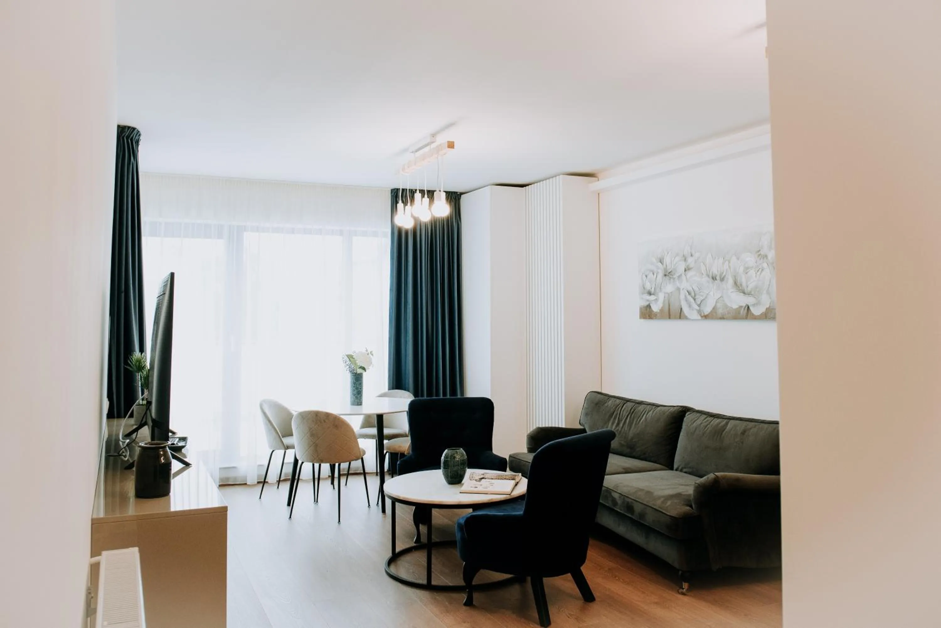 Living room in ZEN Central Apartments