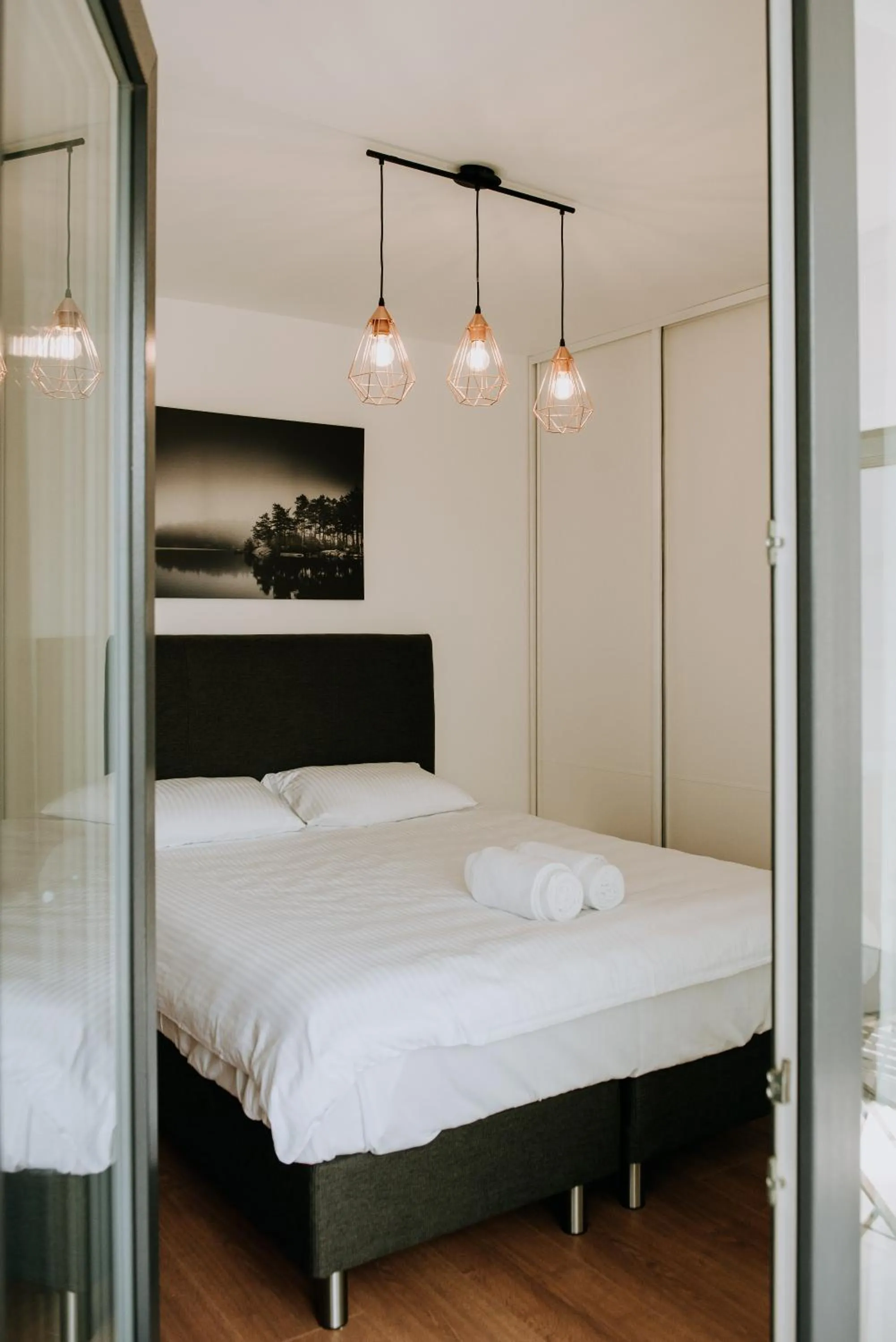 Bed in ZEN Central Apartments