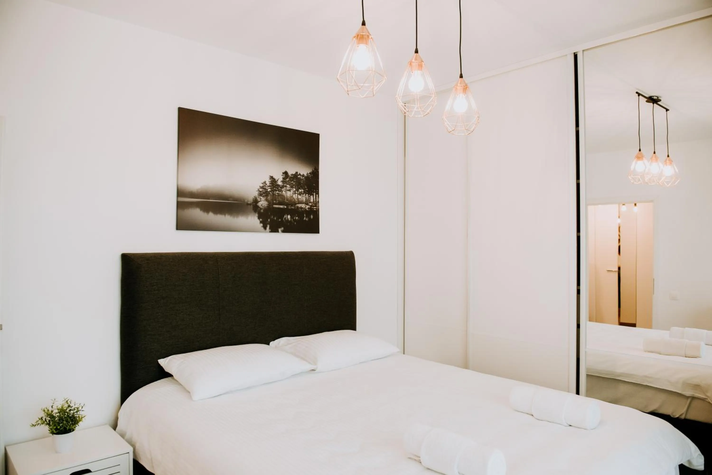 Bed in ZEN Central Apartments