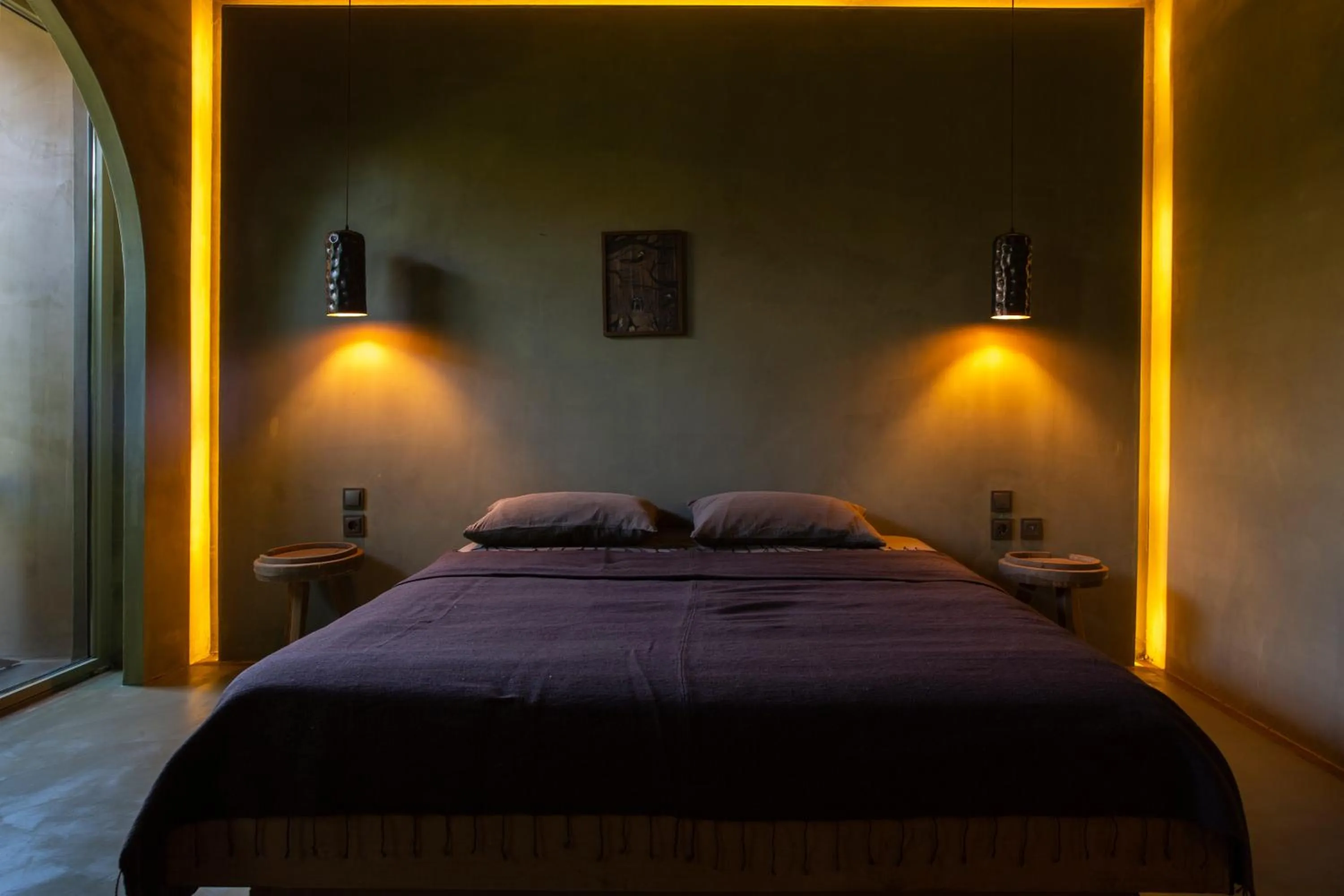 Bedroom, Bed in Life Gallery Hotel & Spa