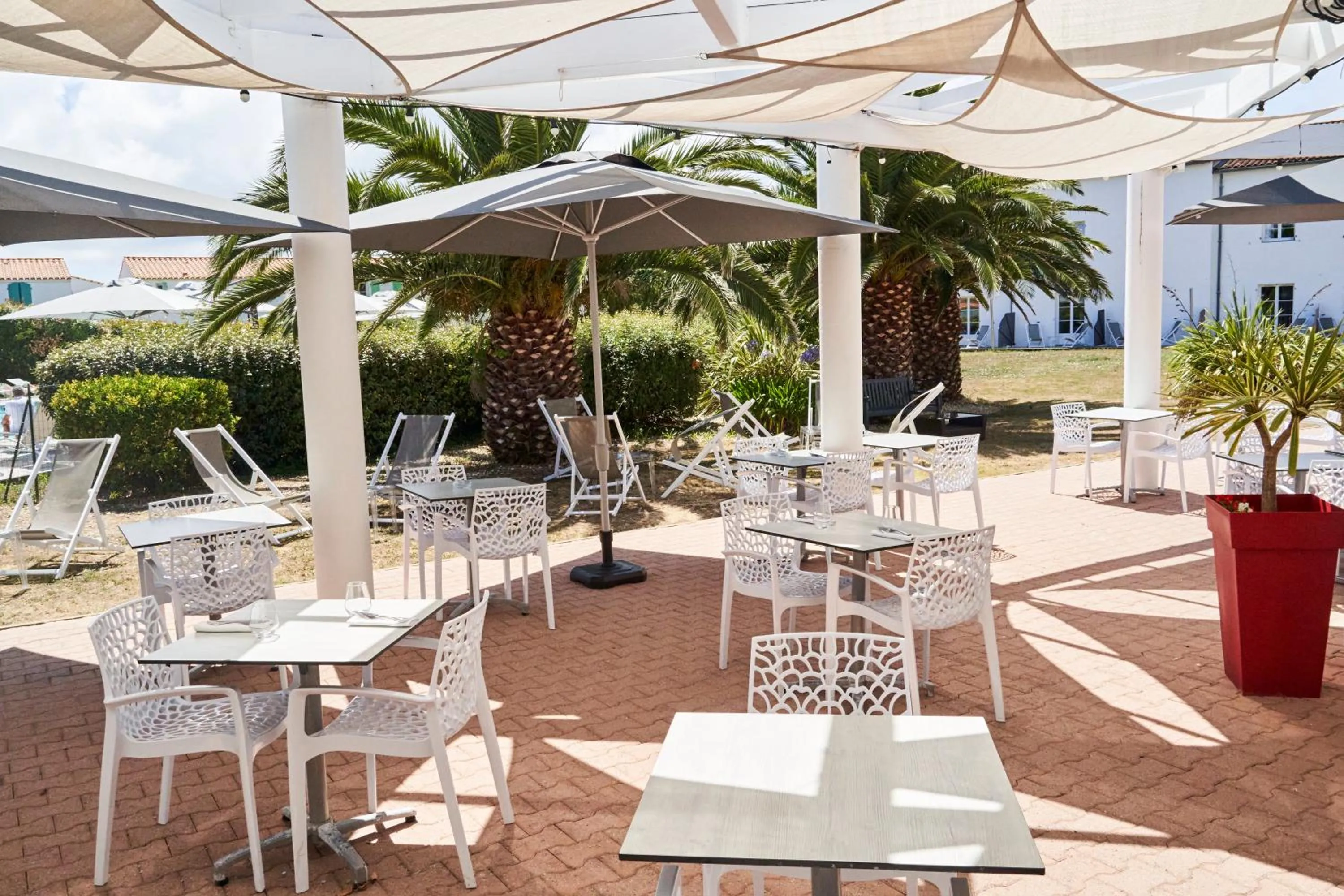 Patio in Thalacap Île de Ré - Thalasso & Spa