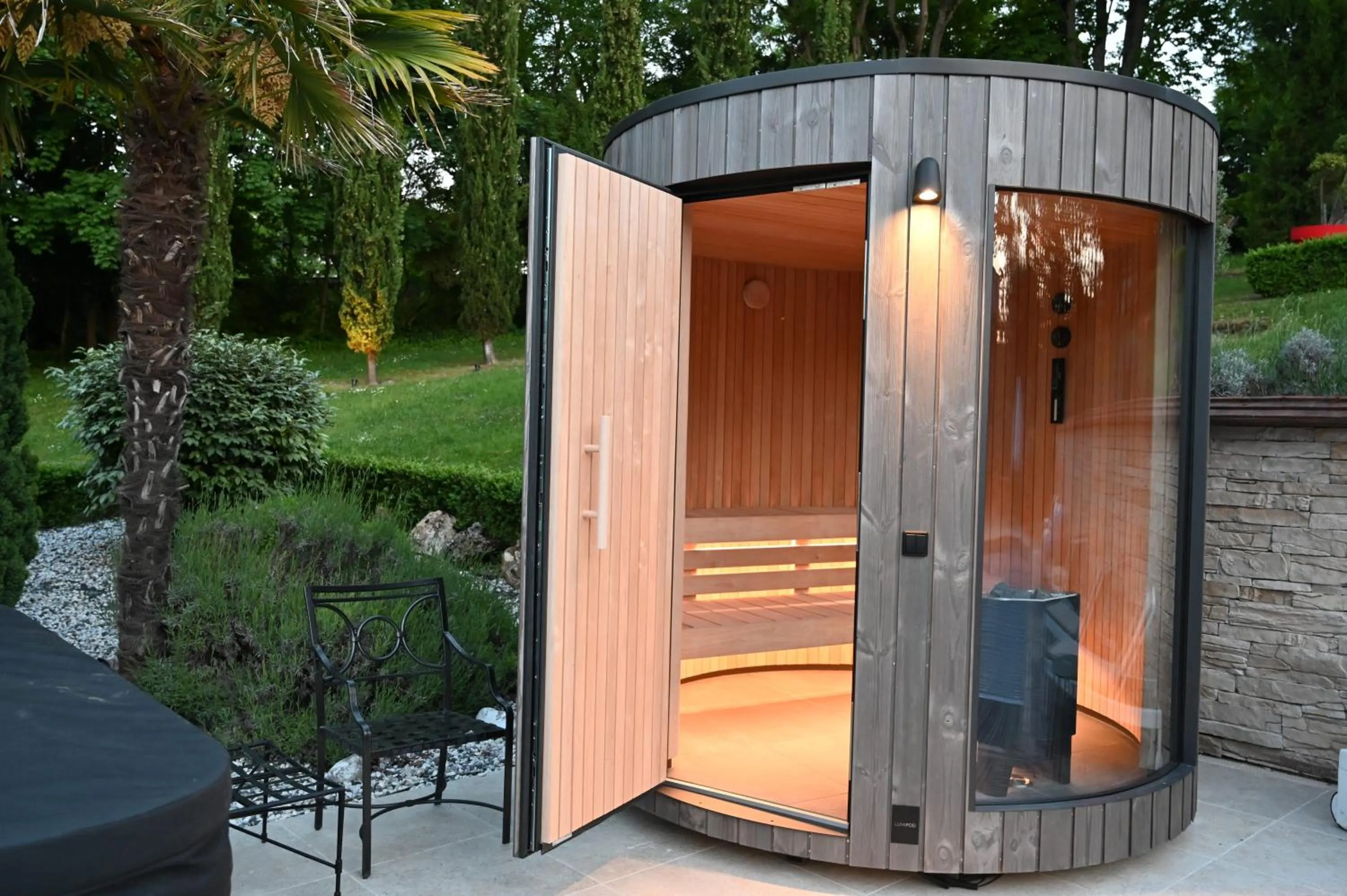 Sauna in Hôtel La Villa Eugene