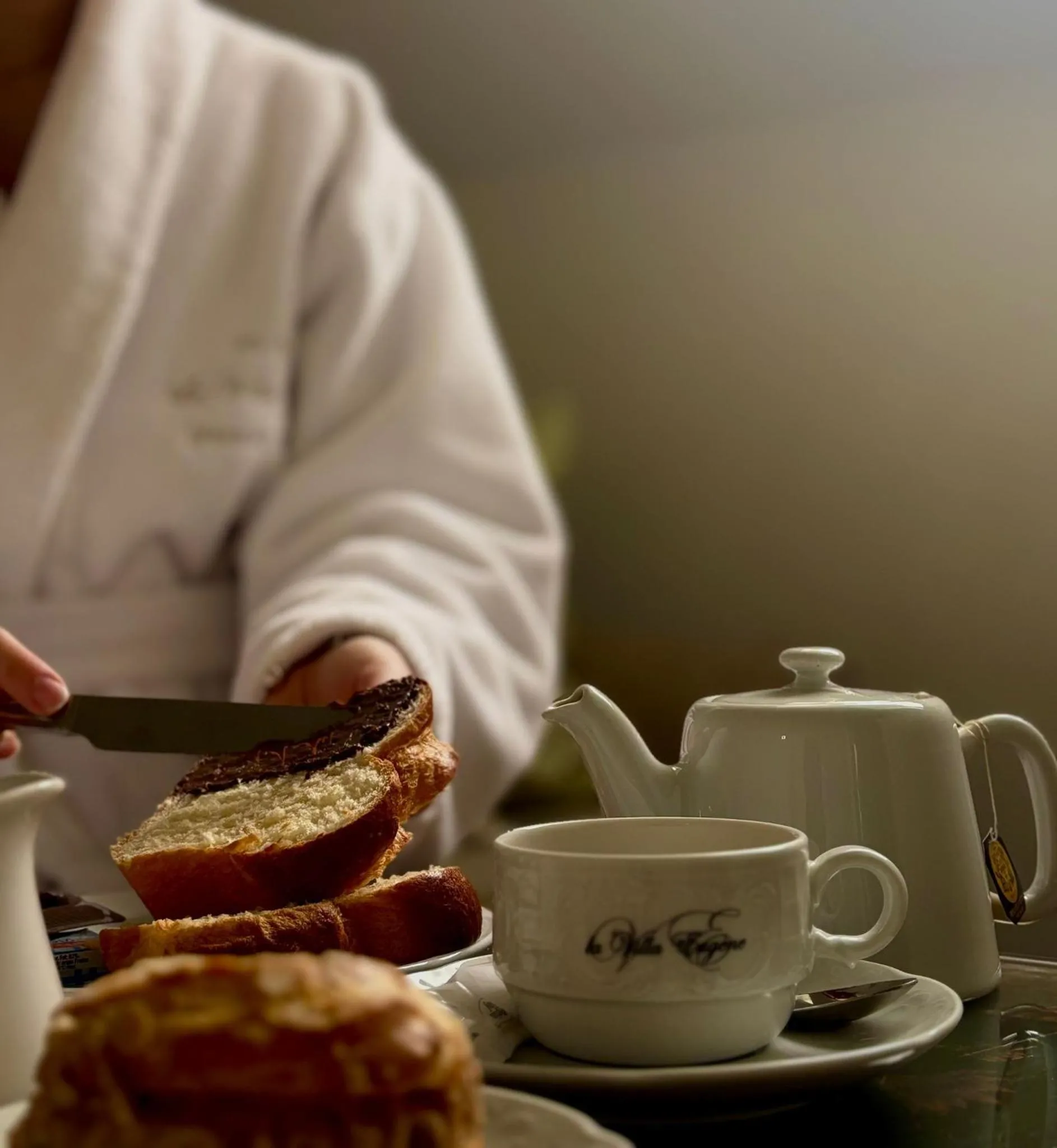 Breakfast in Hôtel La Villa Eugene