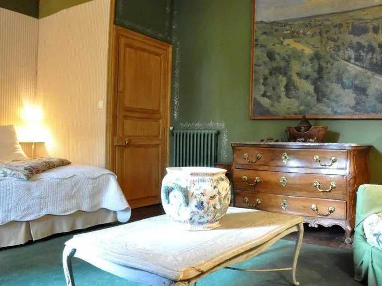 Bedroom, Bed in La Marronniere