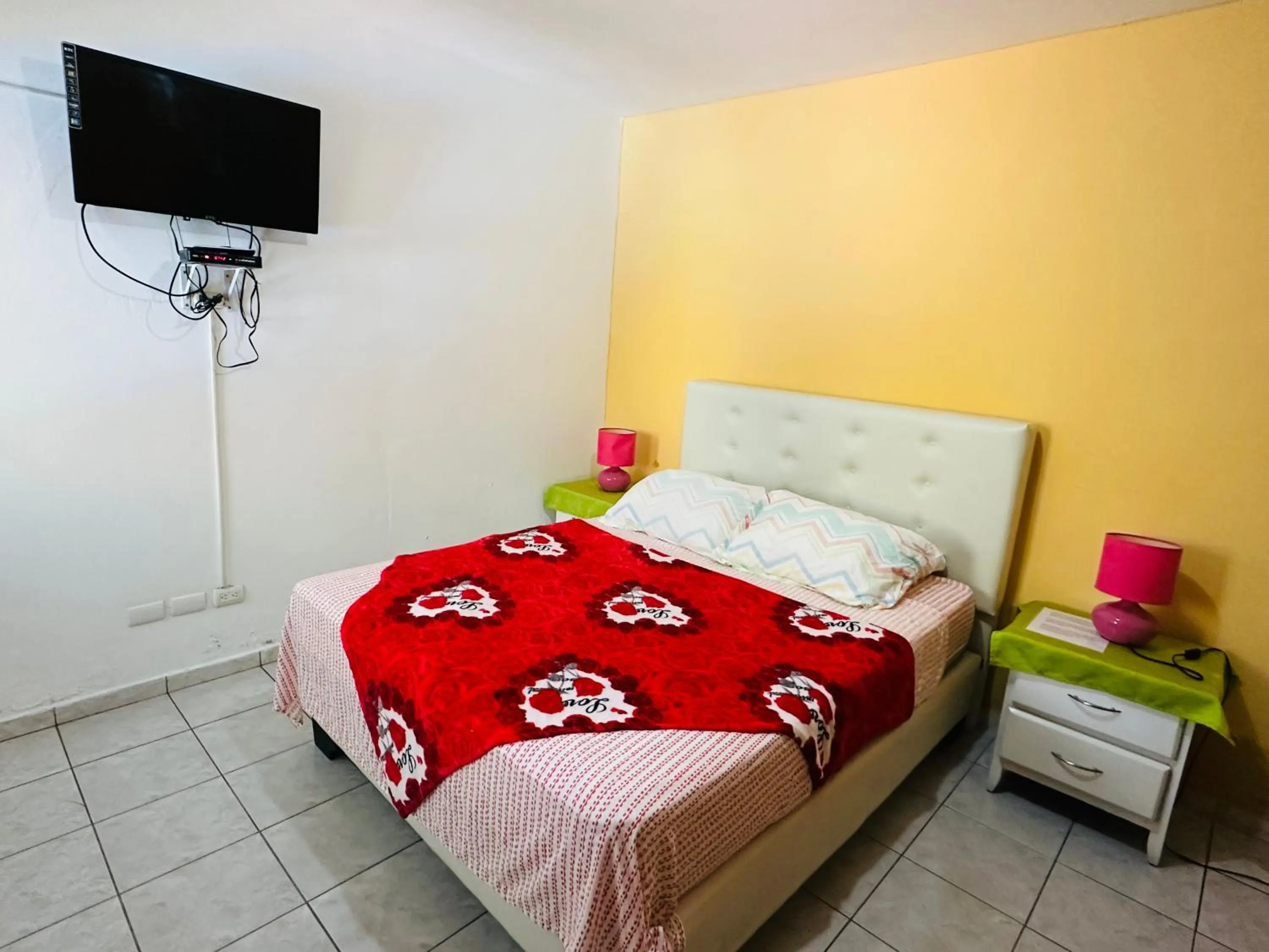 Bed in Aparthotel Michaela