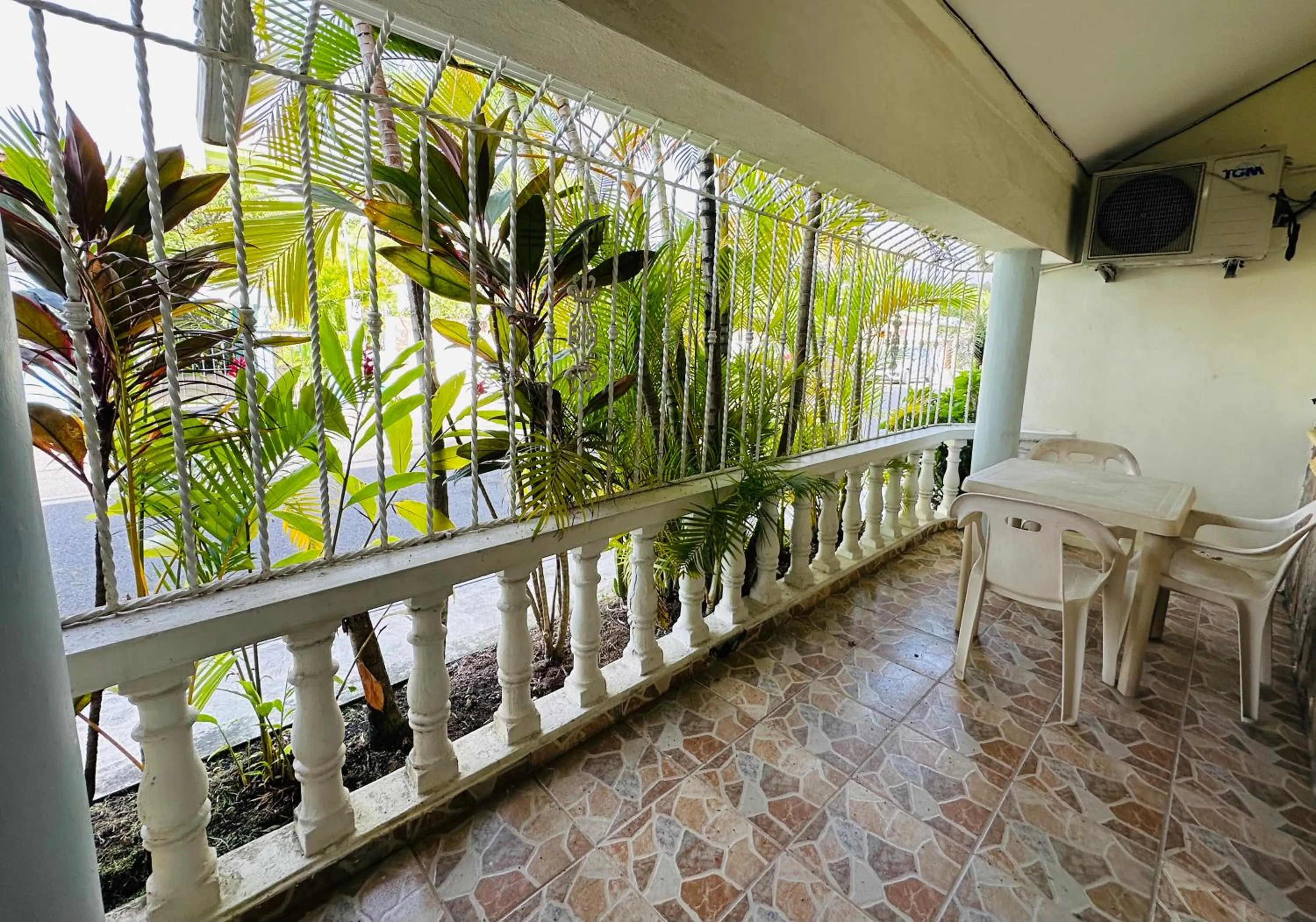 Balcony/Terrace in Aparthotel Michaela