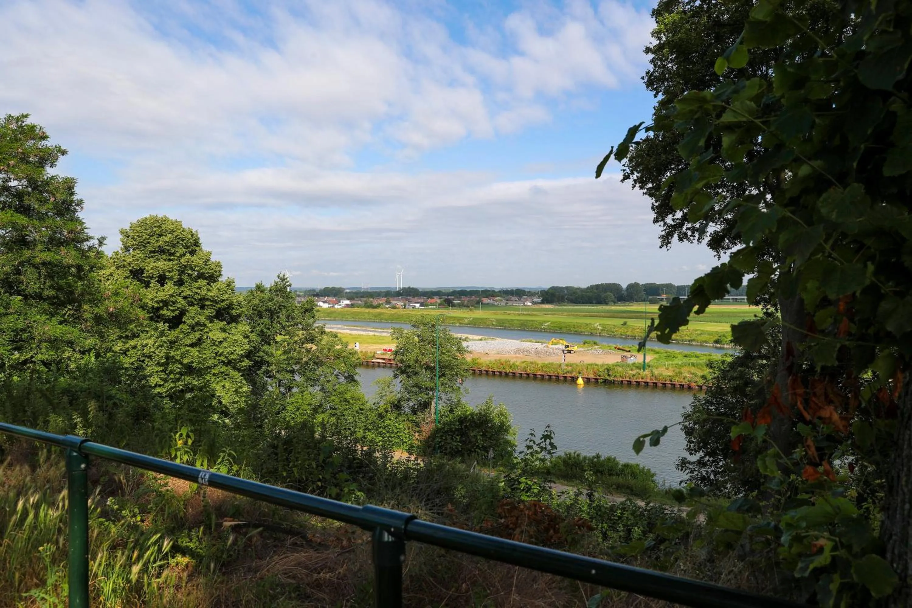River view in B&B Bie Janssen