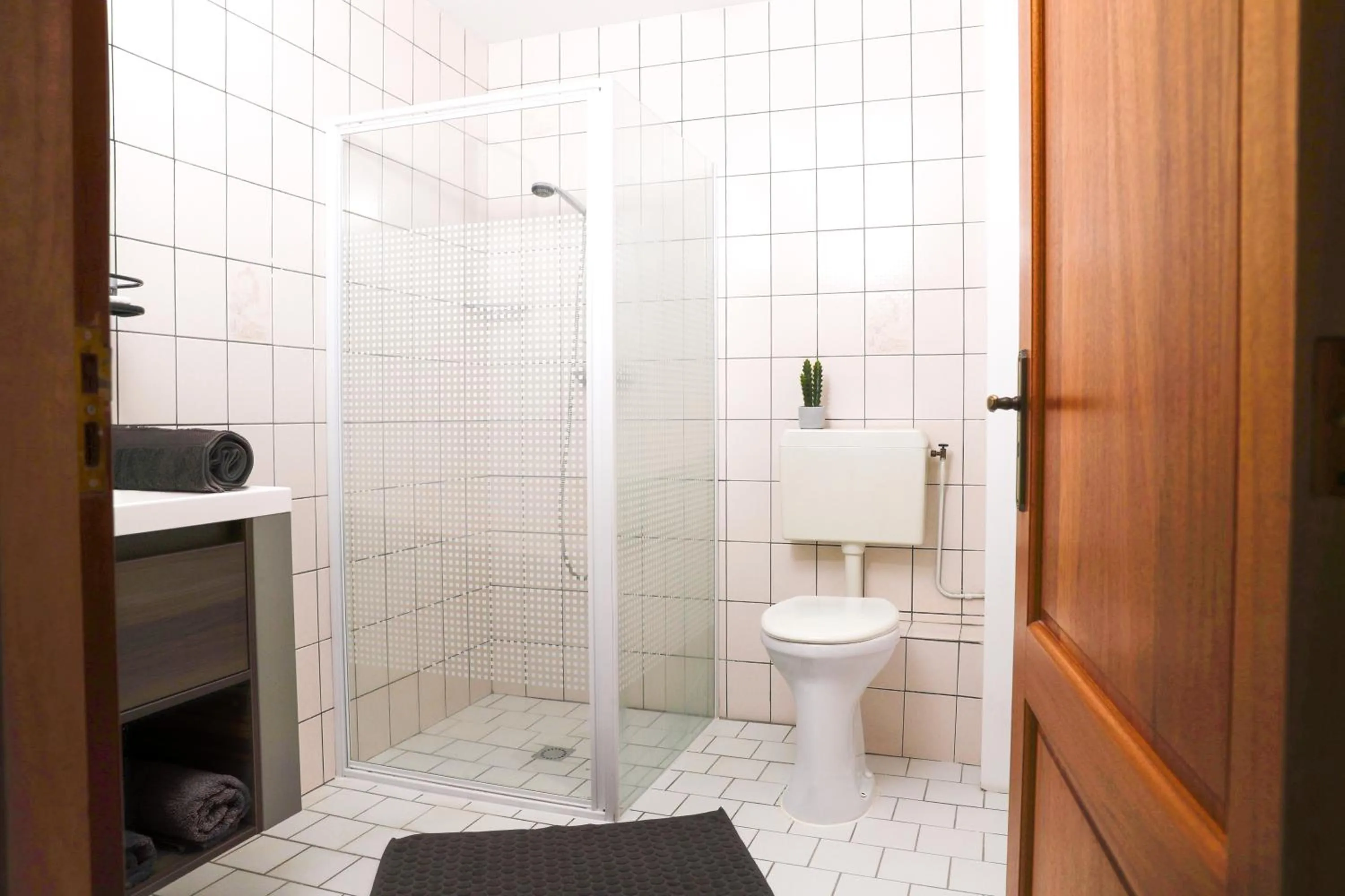 Shower in B&B Bie Janssen