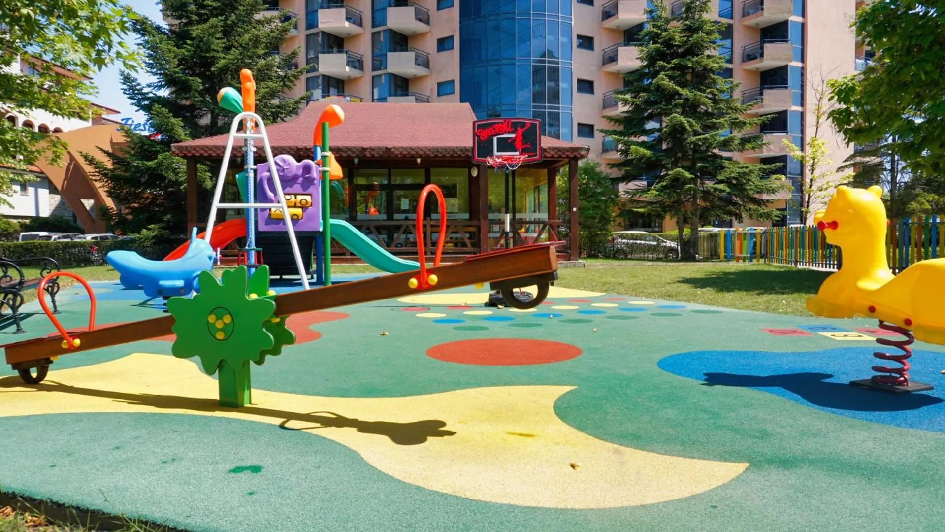 Children play ground in DIT Majestic Beach Resort