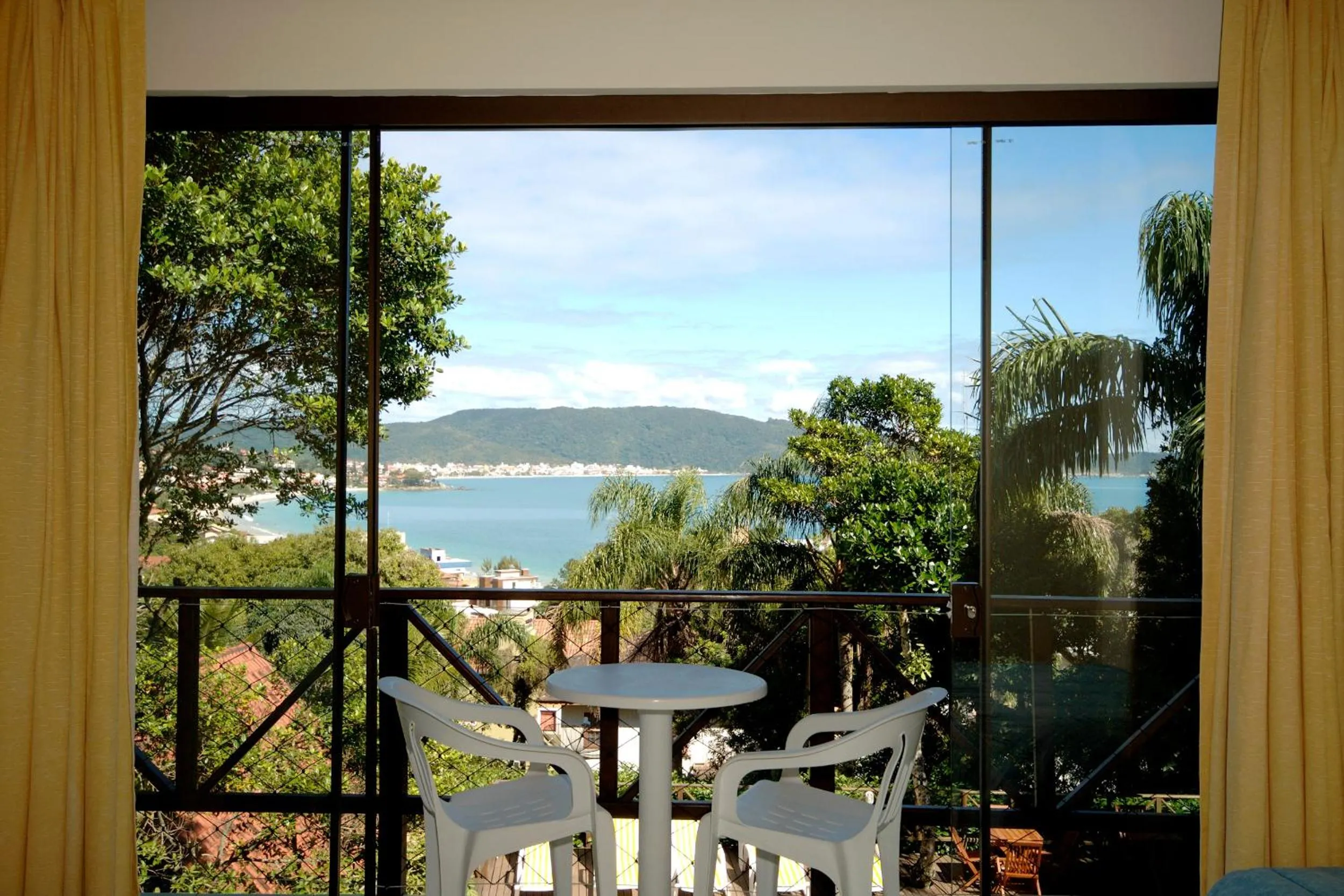 Balcony/Terrace in Pousada Aquarela de Bombinhas