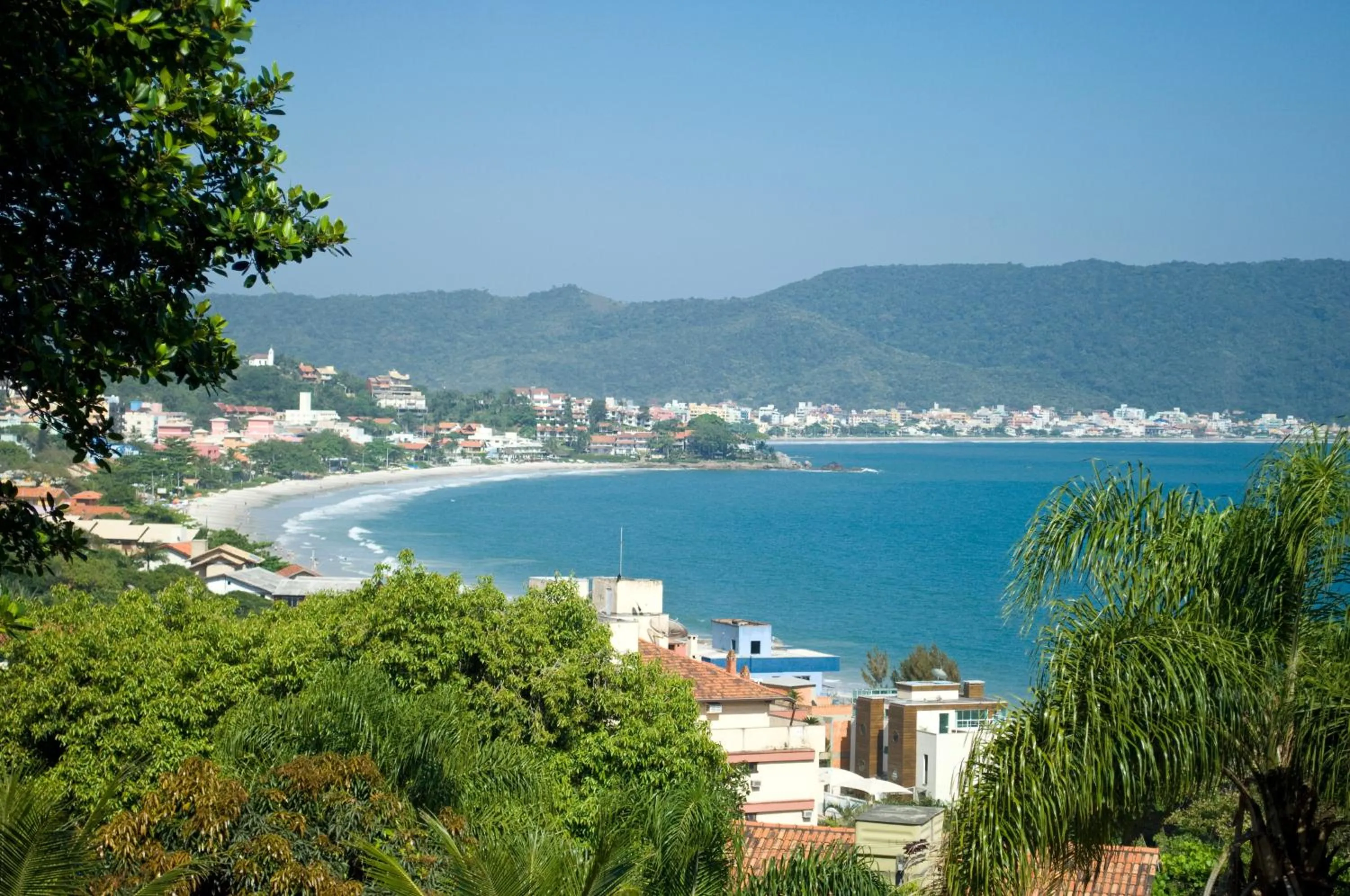 Sea view in Pousada Aquarela de Bombinhas