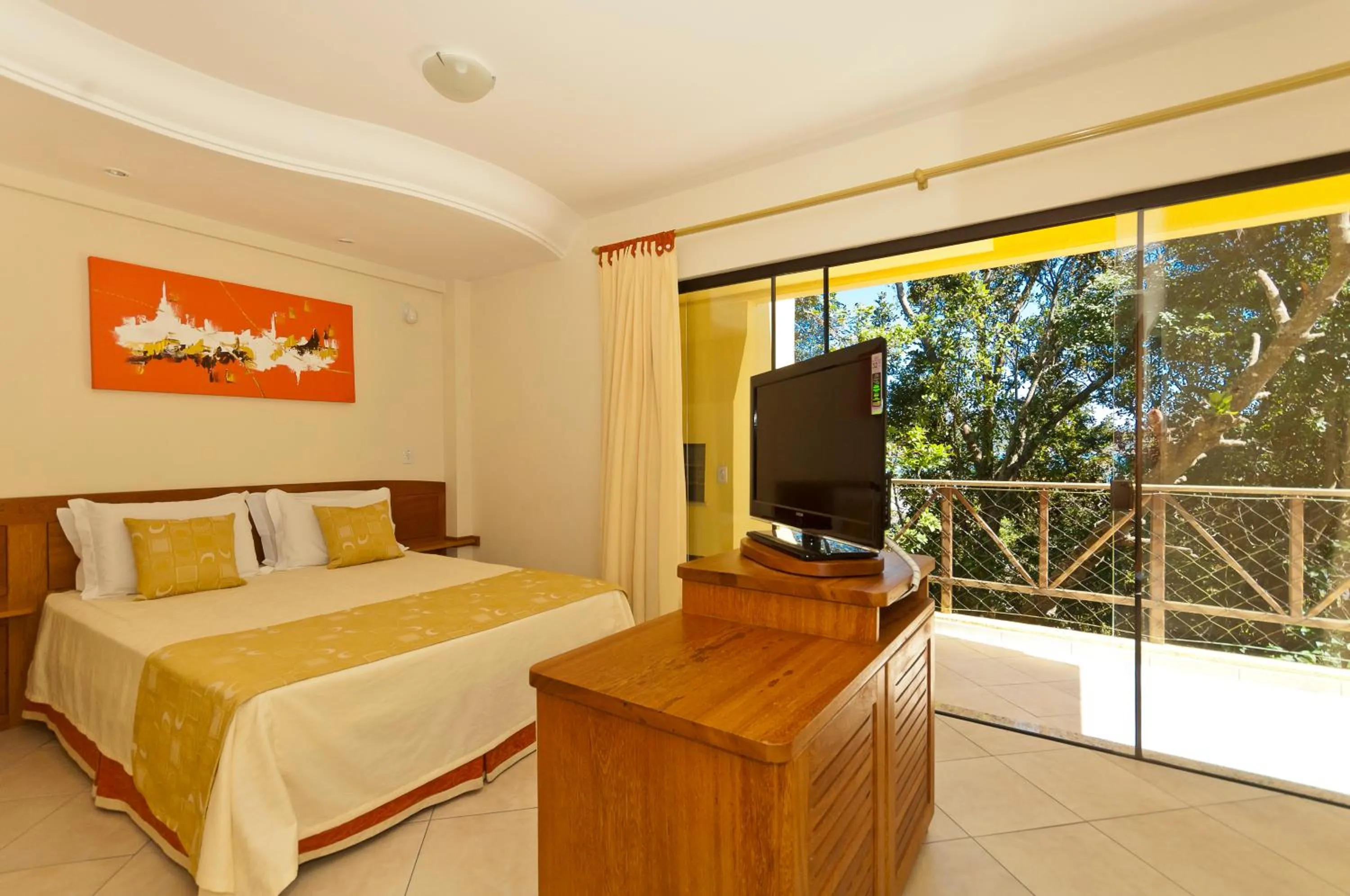 Photo of the whole room in Pousada Aquarela de Bombinhas