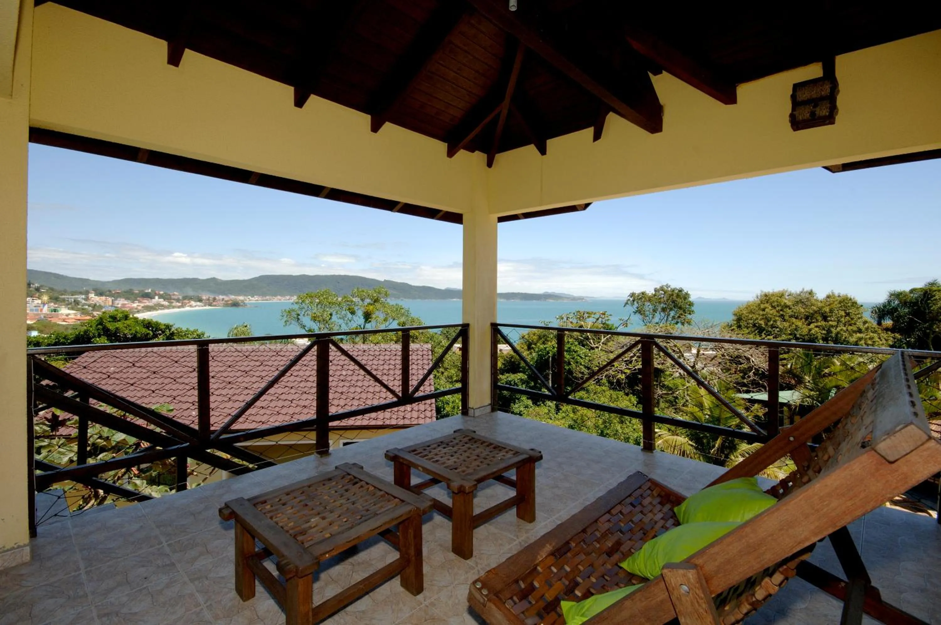 Balcony/Terrace in Pousada Aquarela de Bombinhas