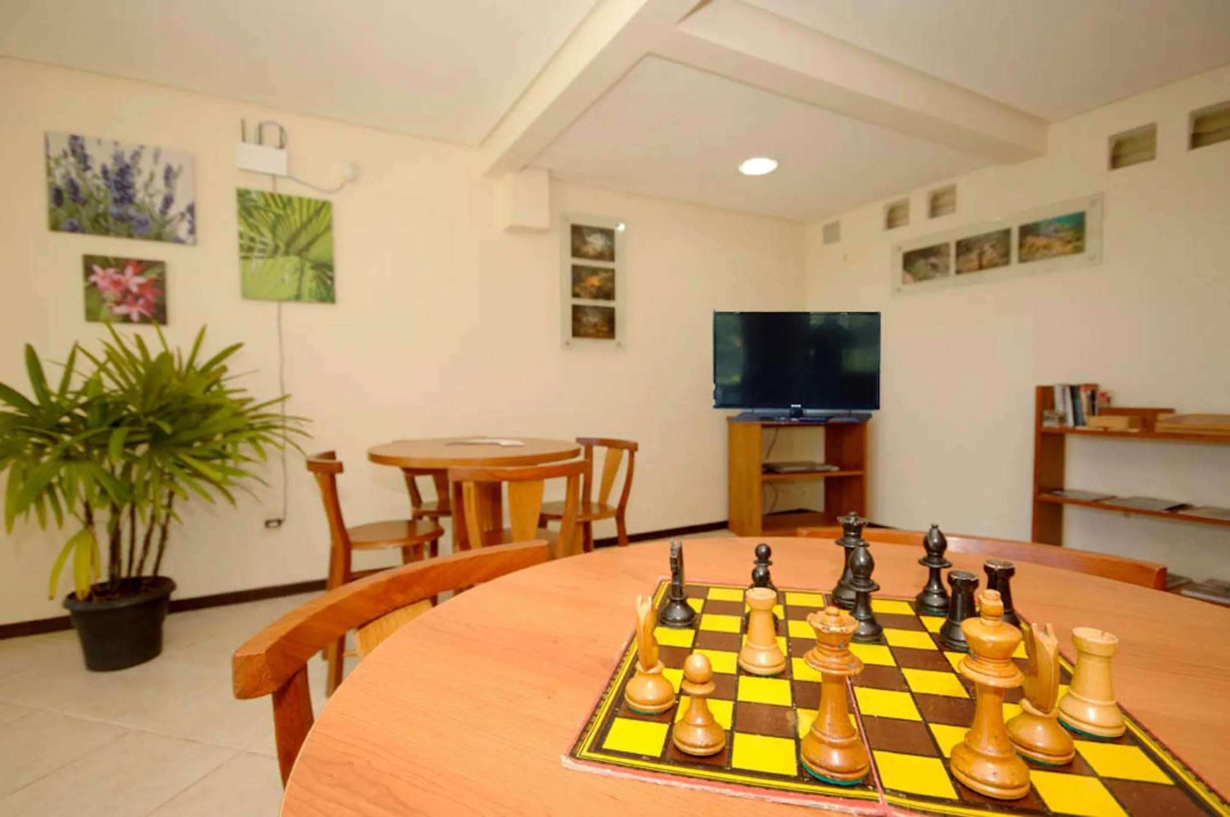 Living room in Pousada Aquarela de Bombinhas