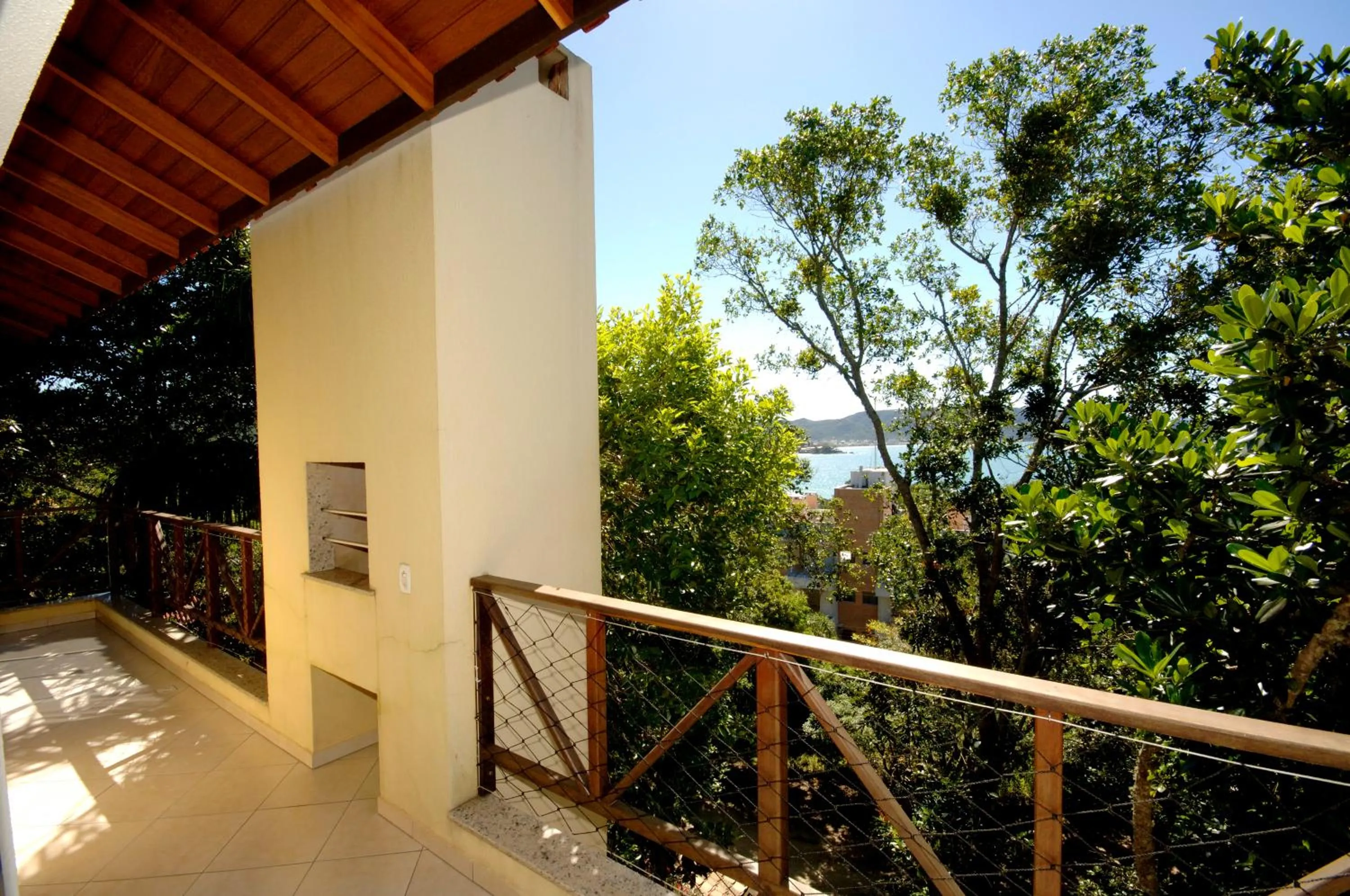 BBQ facilities in Pousada Aquarela de Bombinhas
